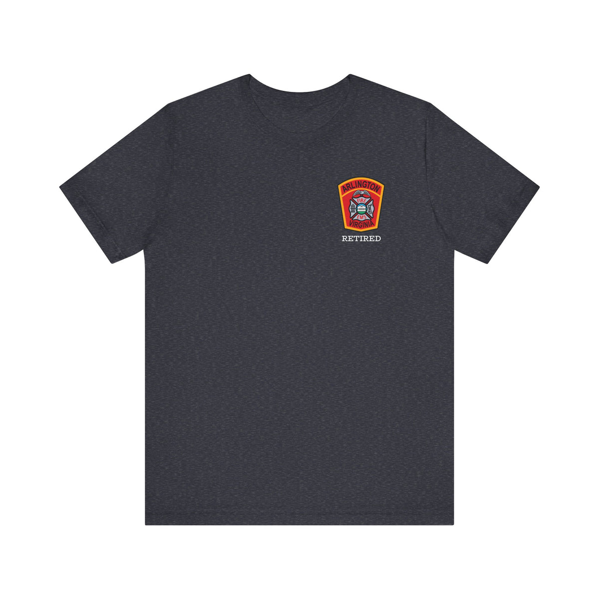 Arlington Retired patch - Bella+Canvas Soft Unisex Tee