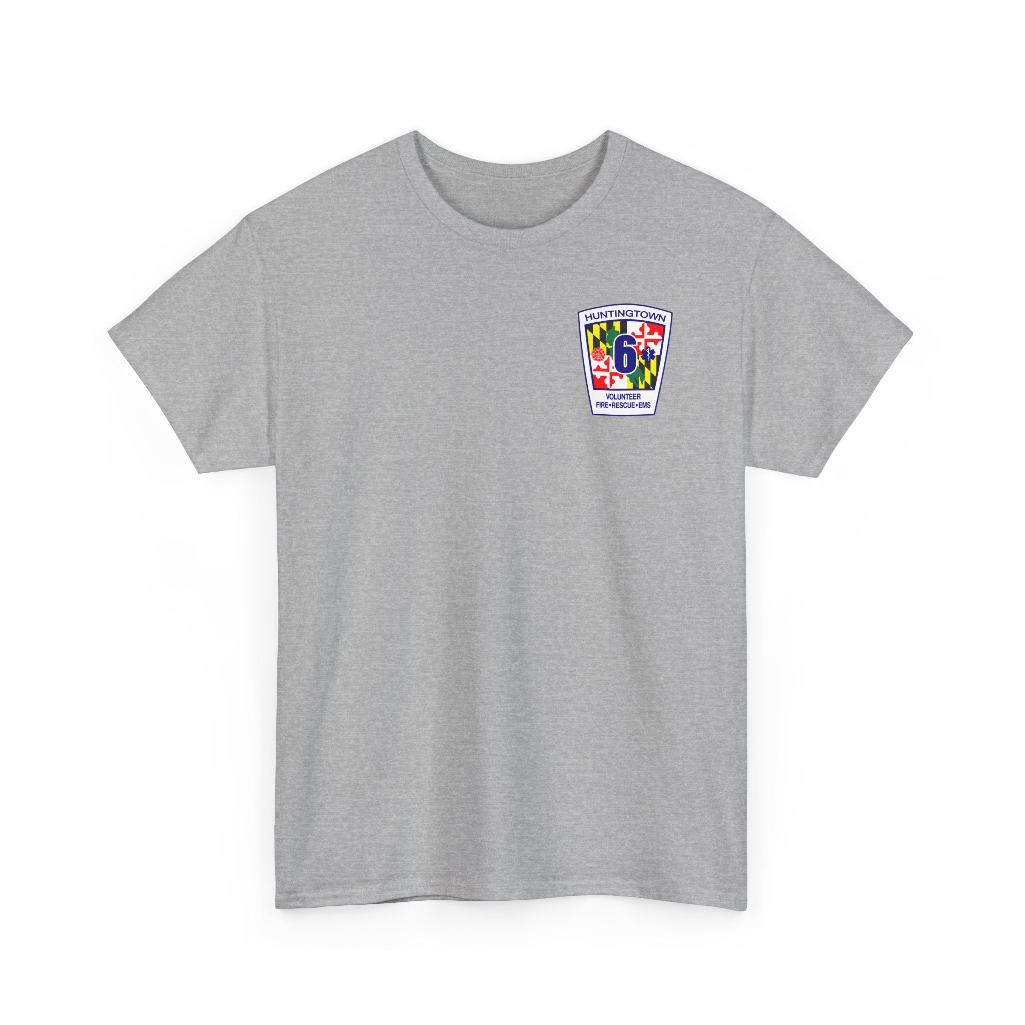 Huntingtown Vol. Fire Boat 6 - Heavy Cotton Unisex Tee