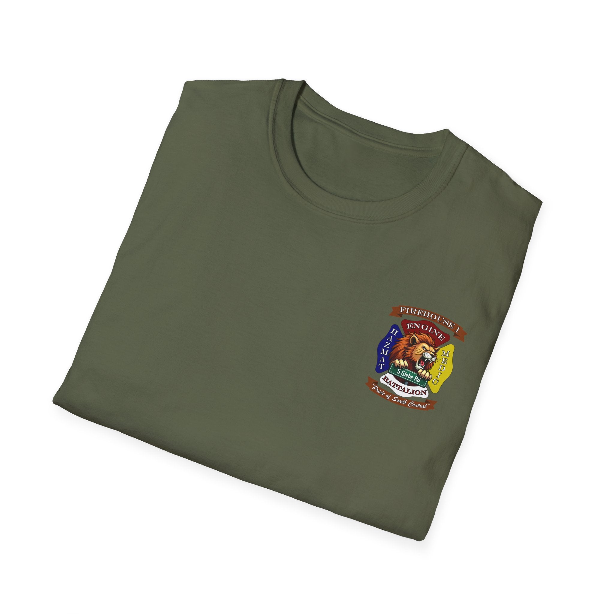 "South Central" Station 1 (version 1) - Gildan Soft Cotton Softstyle T-Shirt