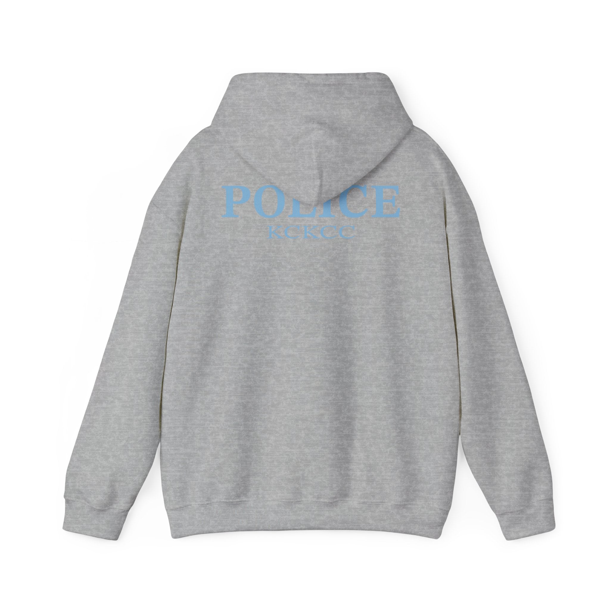 Kansas City College Police Blue Patch - Unisex Heavy Blend™ Hooded Sweatshirt