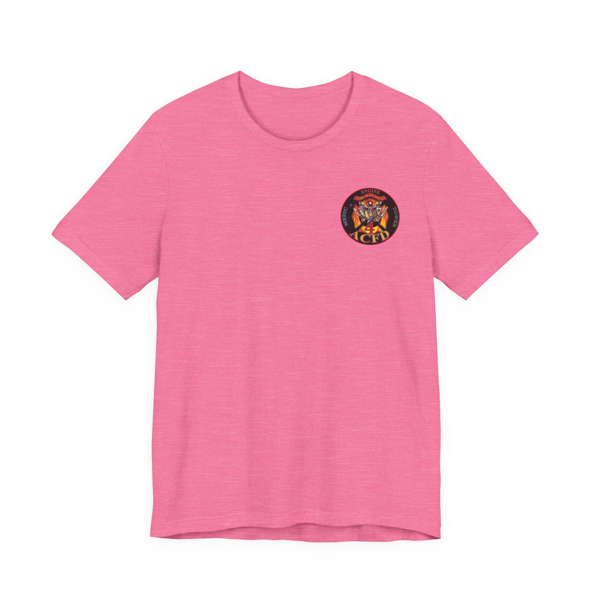 Station 4 RatPack Front AC4FD Back - Bella+Canvas Soft Unisex Tee