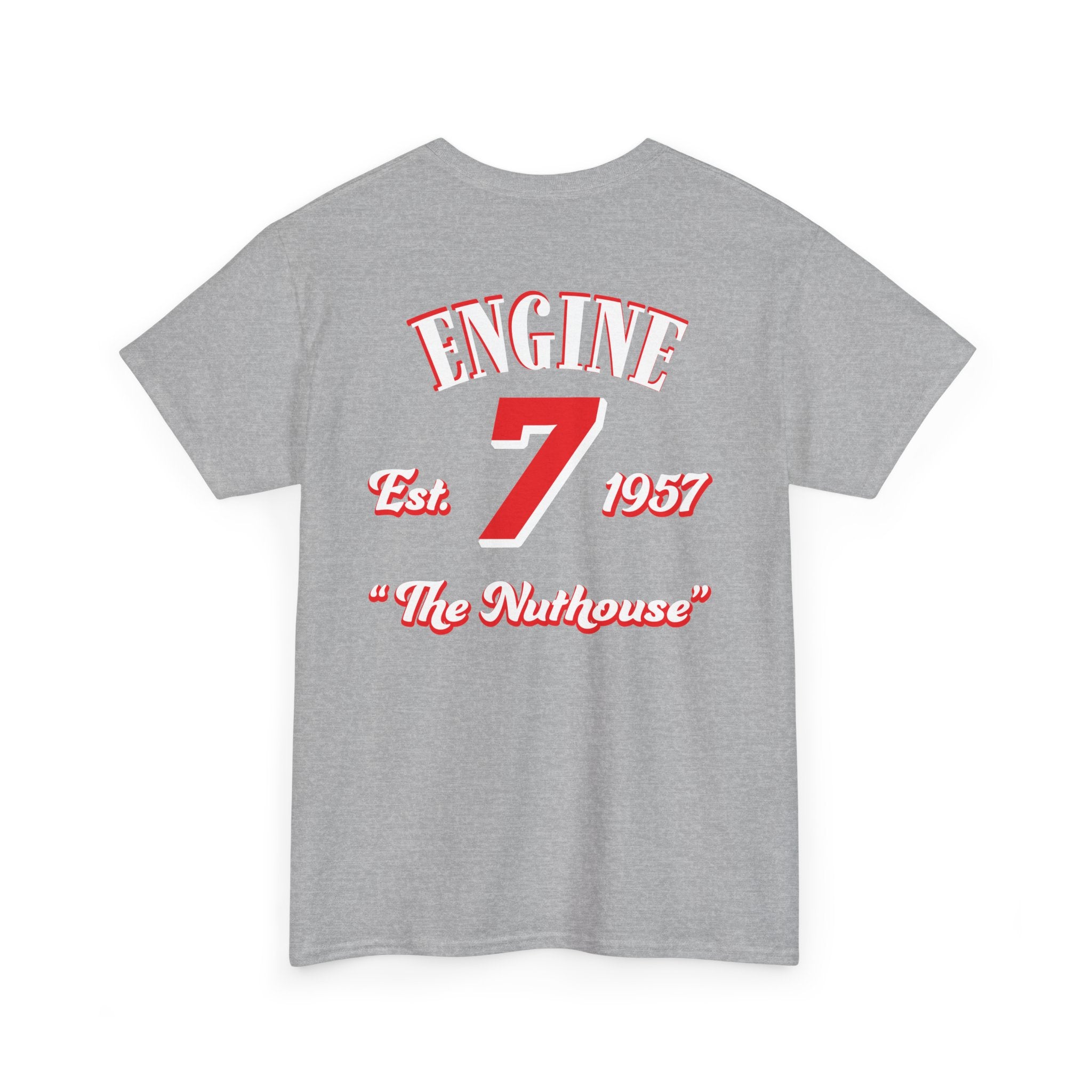 Hollywood MD Vol Fire Engine 7 - Heavy Cotton Unisex Tee