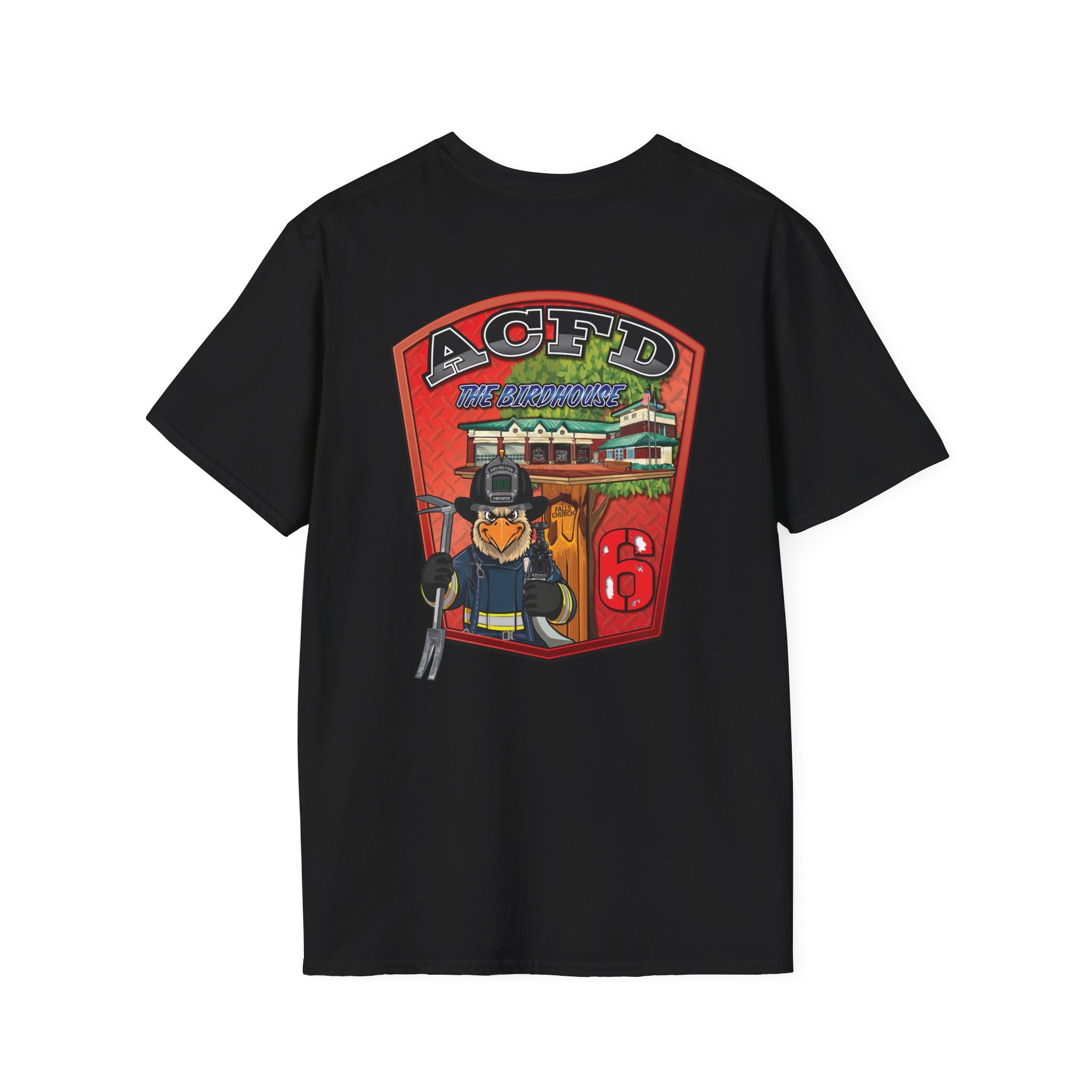 Station 6 The Bird House  - Gildan Soft Cotton Softstyle T-Shirt