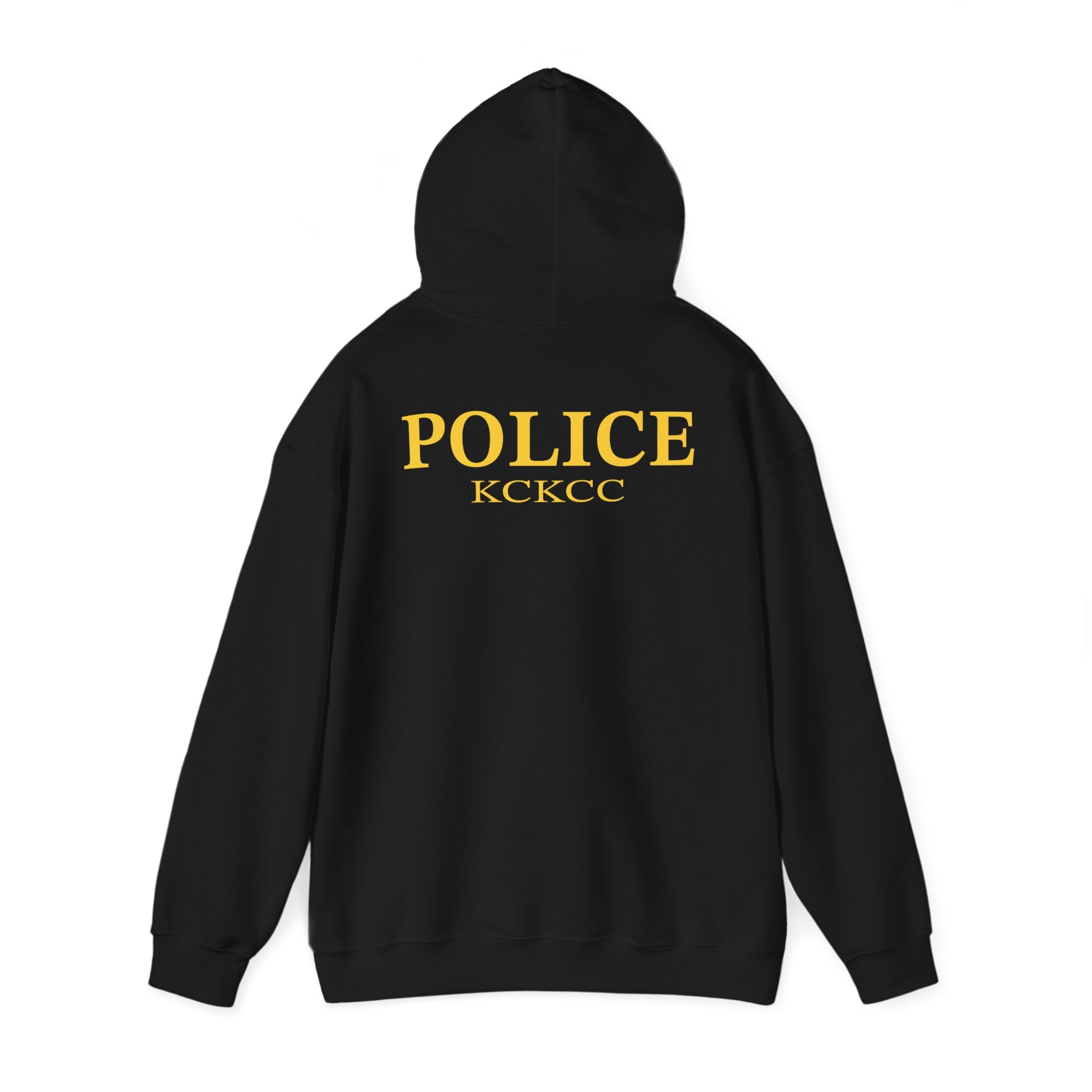 Kansas City College Police Officer Badge - Unisex Heavy Blend™ Hooded Sweatshirt