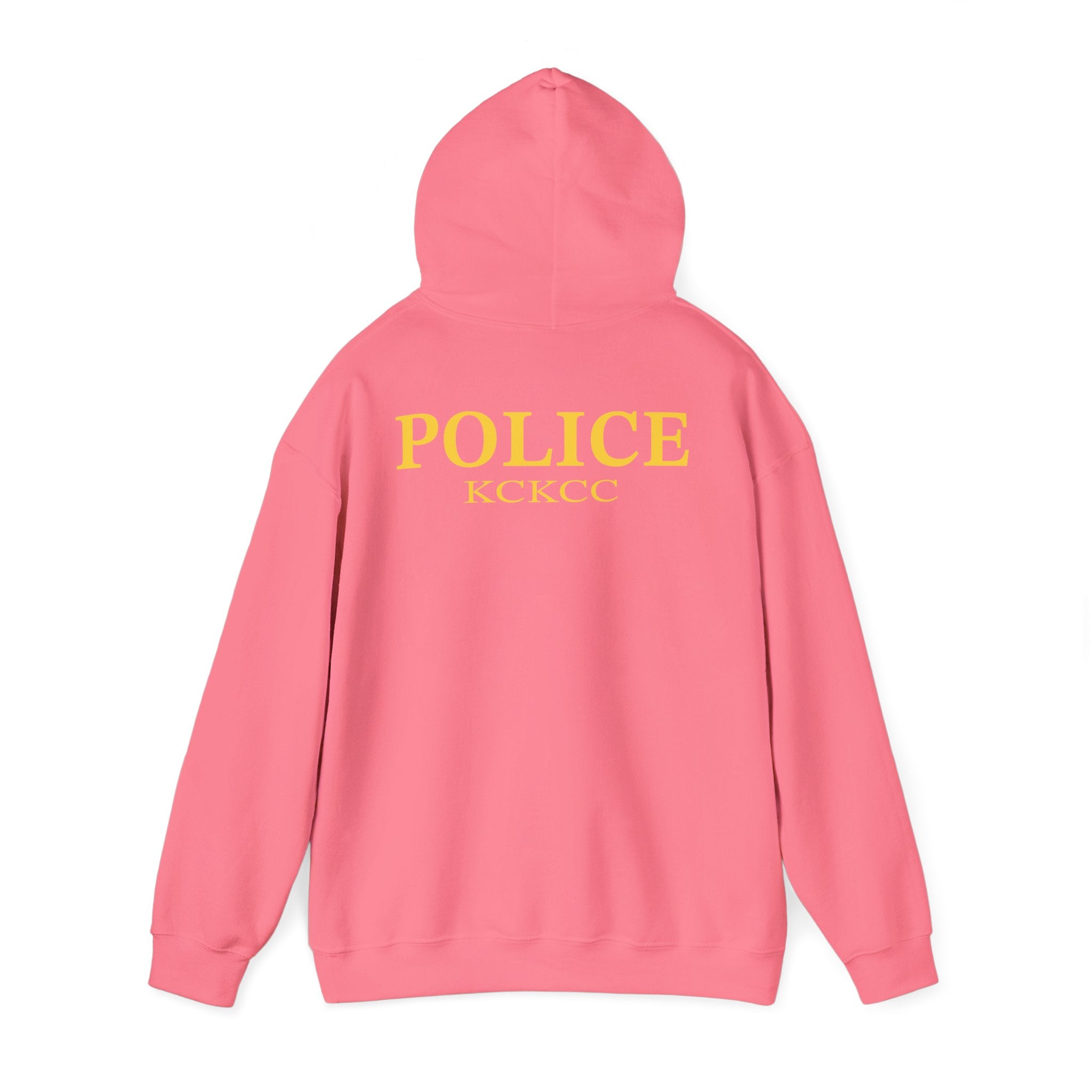 Kansas City College Police Dispatcher Badge - Unisex Heavy Blend™ Hooded Sweatshirt