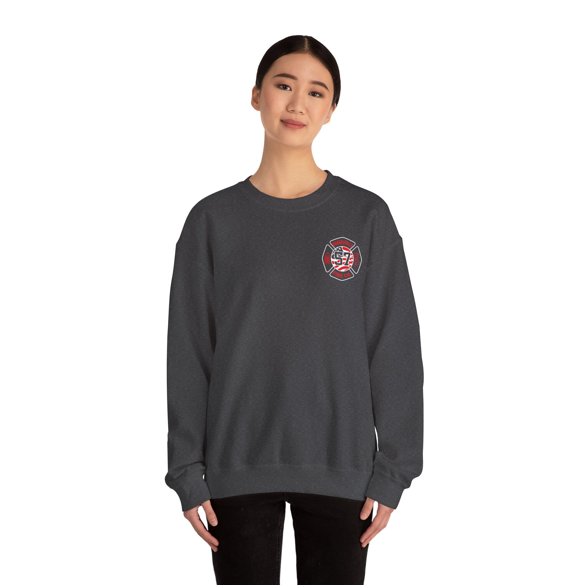 Quarryville PA Vol. Fire - Gildan Unisex Heavy Blend™ Crewneck Sweatshirt