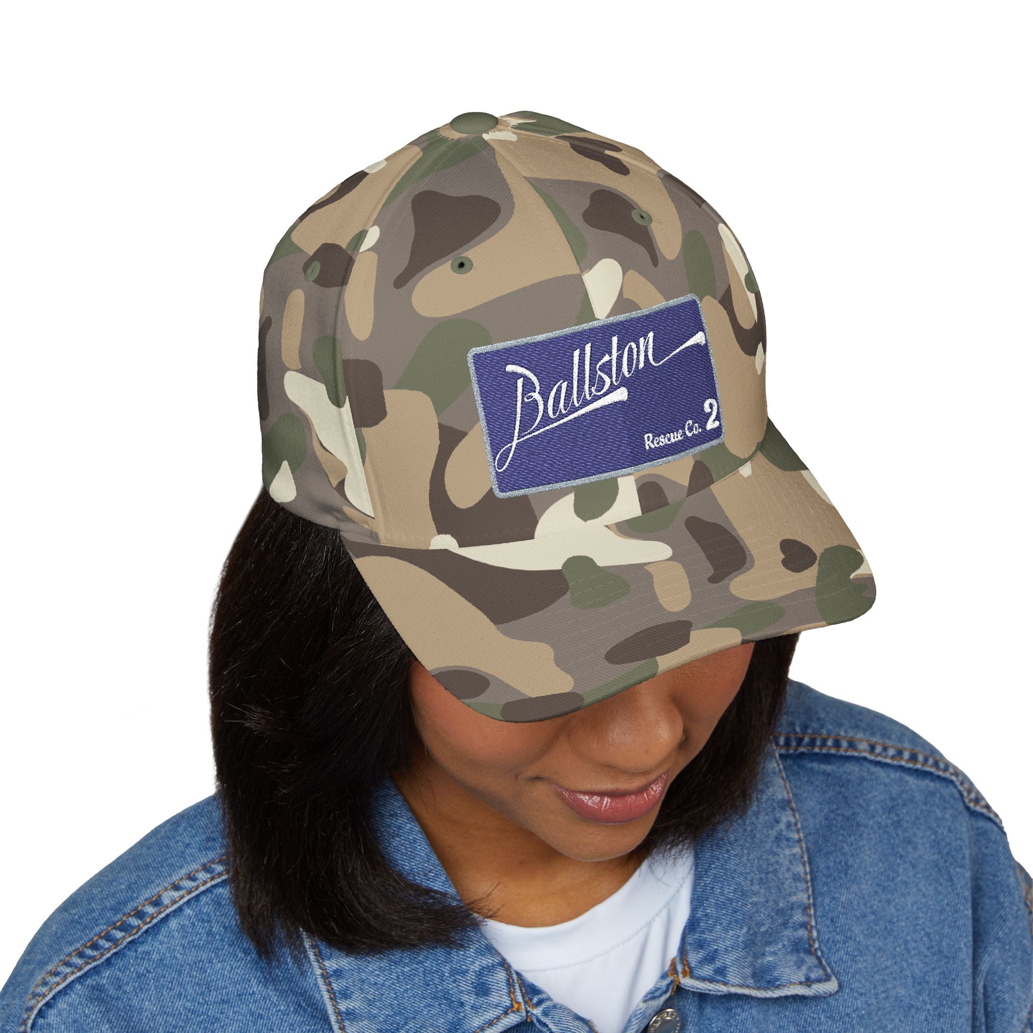 Arlington Ballston Rescue 2 - FLEXFIT Closed-Back Structured Cap (Embroidery)
