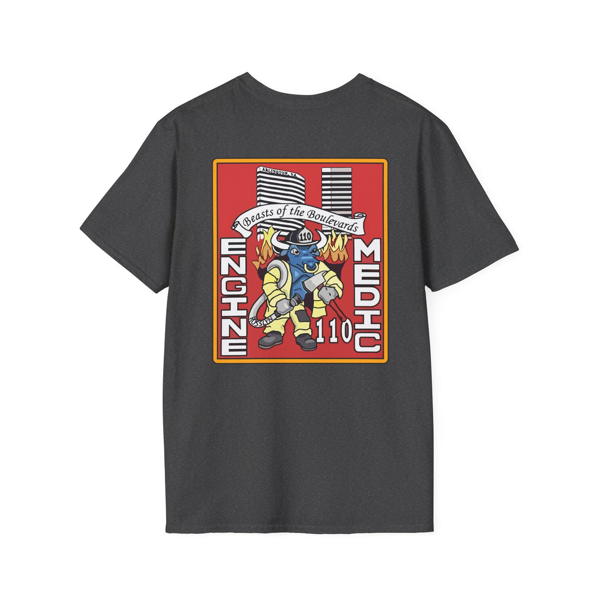 Arlington Station 10 Beast of Blvd - Gildan Soft Cotton Softstyle T-Shirt