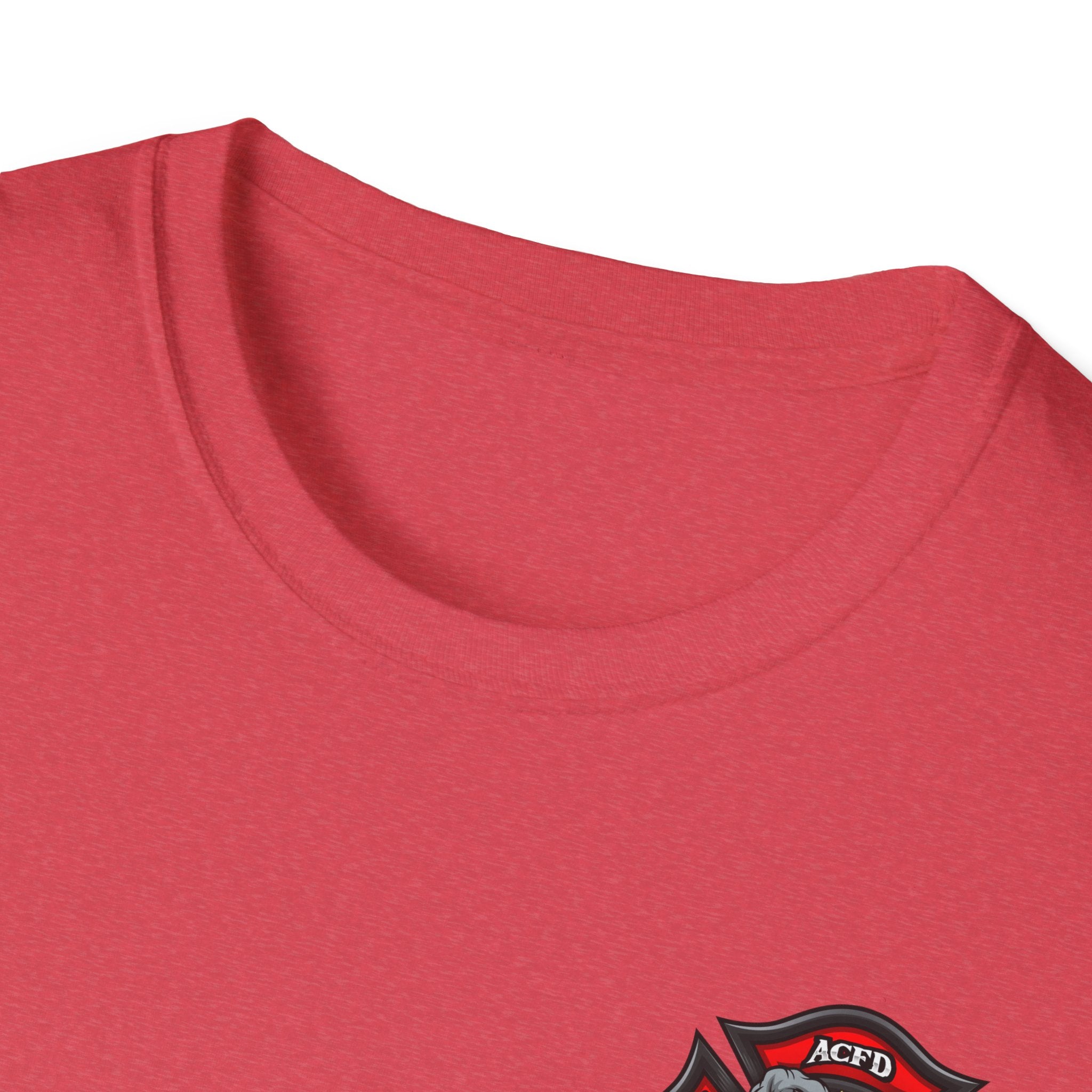 Station 3 Rhino Logo Officer - Gildan Soft Cotton Softstyle T-Shirt
