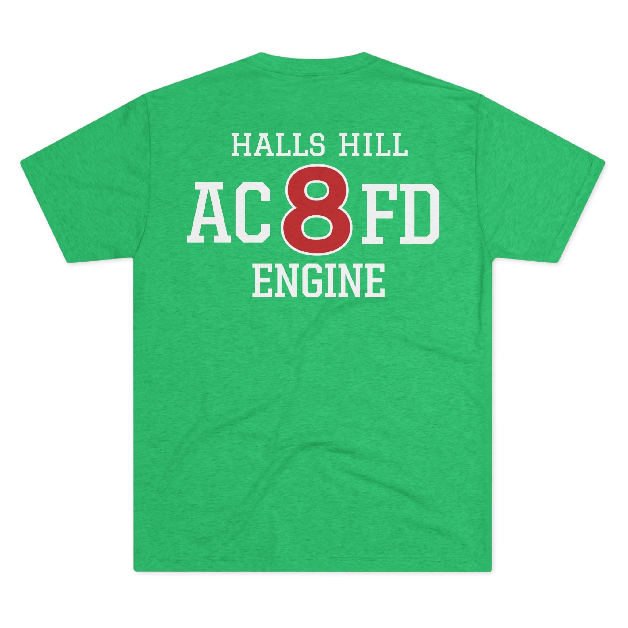 Engine 8 Halls Hill - NextLevel Tri-Blend Crew Tee