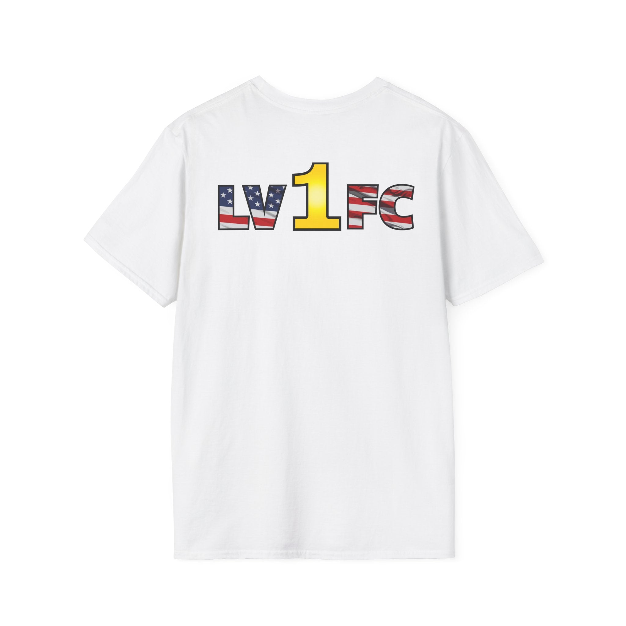 LVFC 1 new patch version 2 - Gildan Unisex Softstyle T-Shirt
