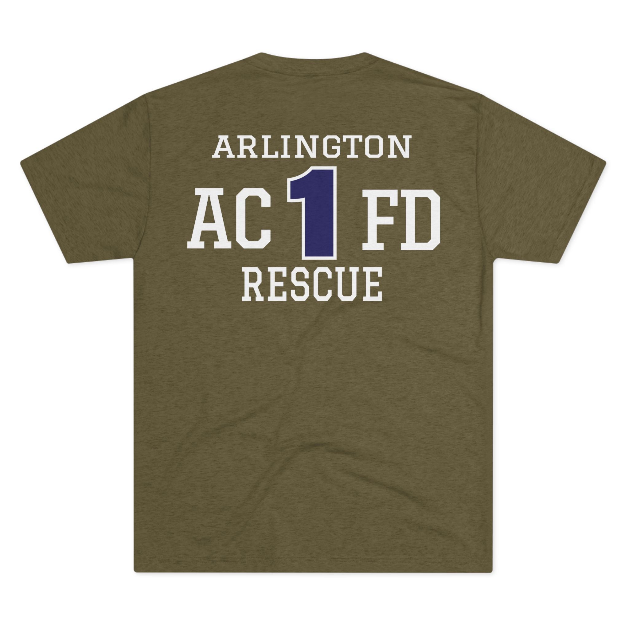 Arlington Rescue 1 - NextLevel Tri-Blend Crew Tee