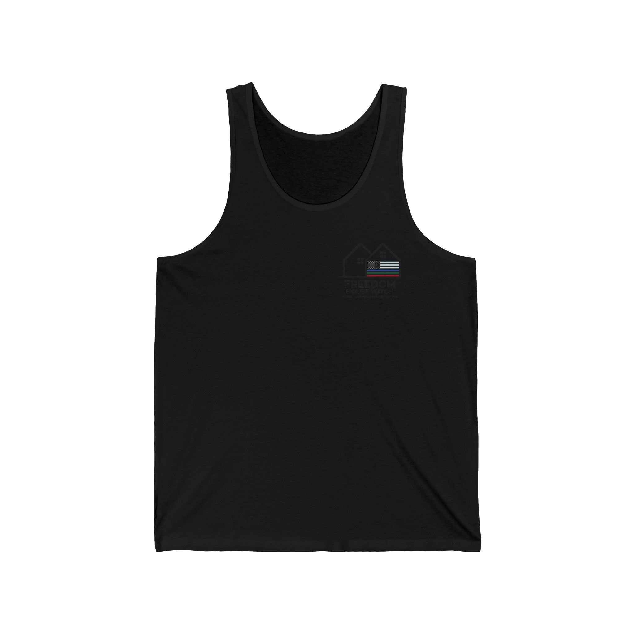 Freedom Hous Watch - Bella Canva Unisex Jersey Tank