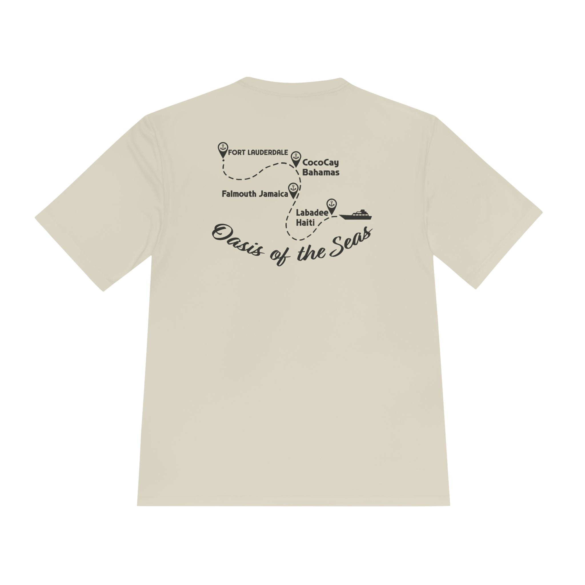 Bennet Family Cruise Black Text - Unisex Moisture Wicking Tee