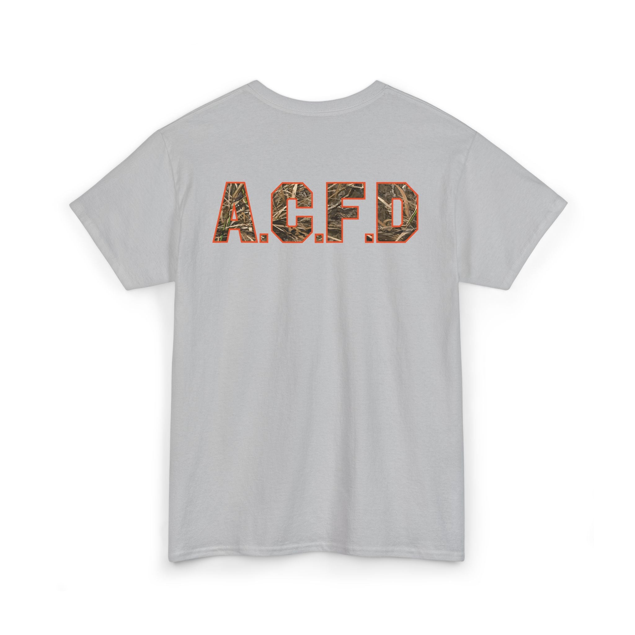 Heavy Cotton Unisex Tee - Arlington Camo Deer Hunter