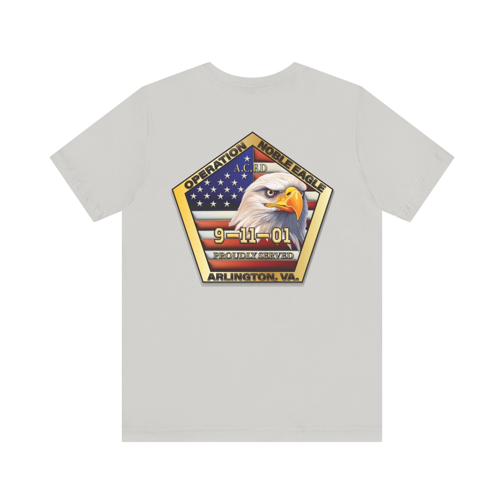 Arlington Badge/Noble Eagle - Bella+Canvas Soft Unisex Tee