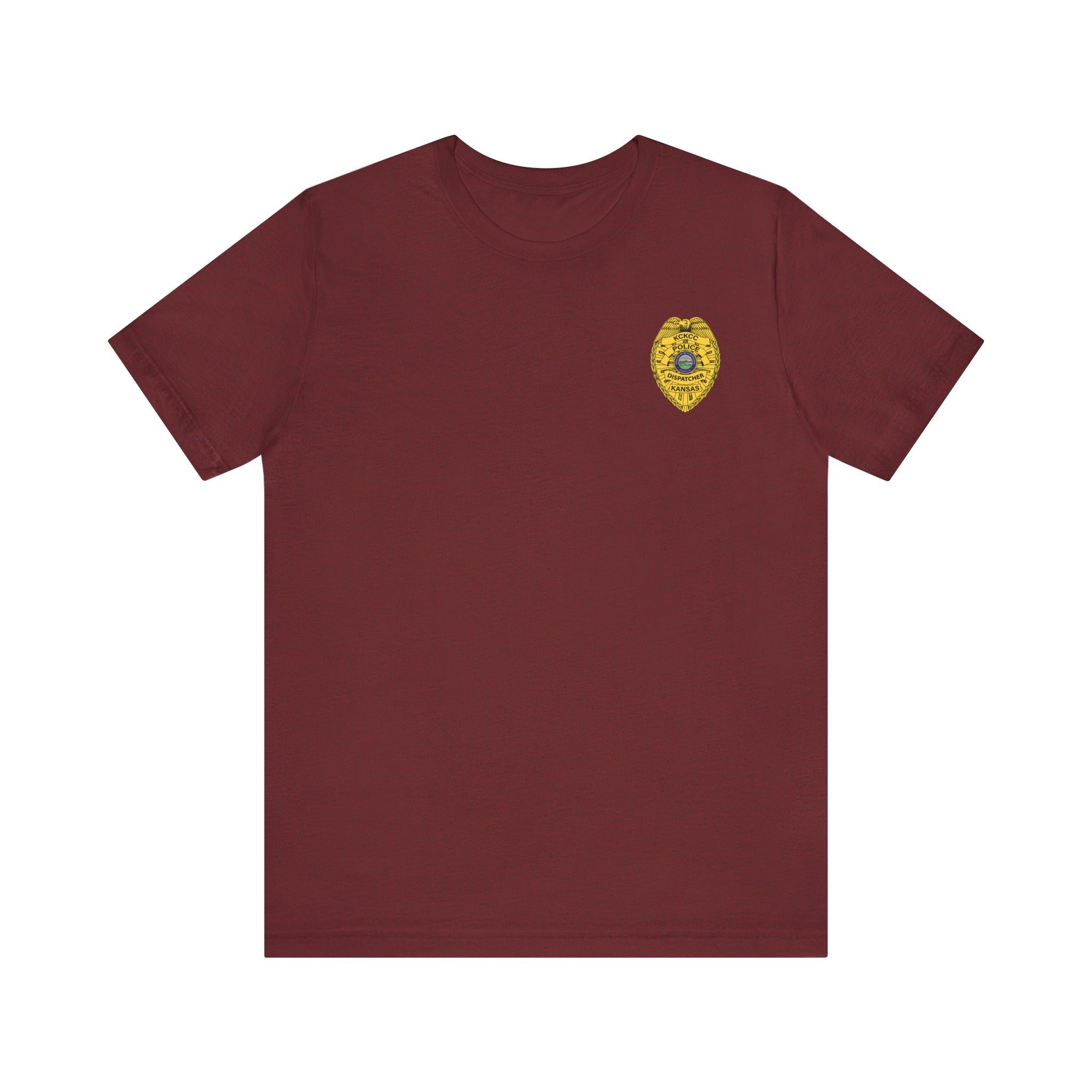 KCKCC Police Dispatcher - Unisex Jersey Short Sleeve Tee
