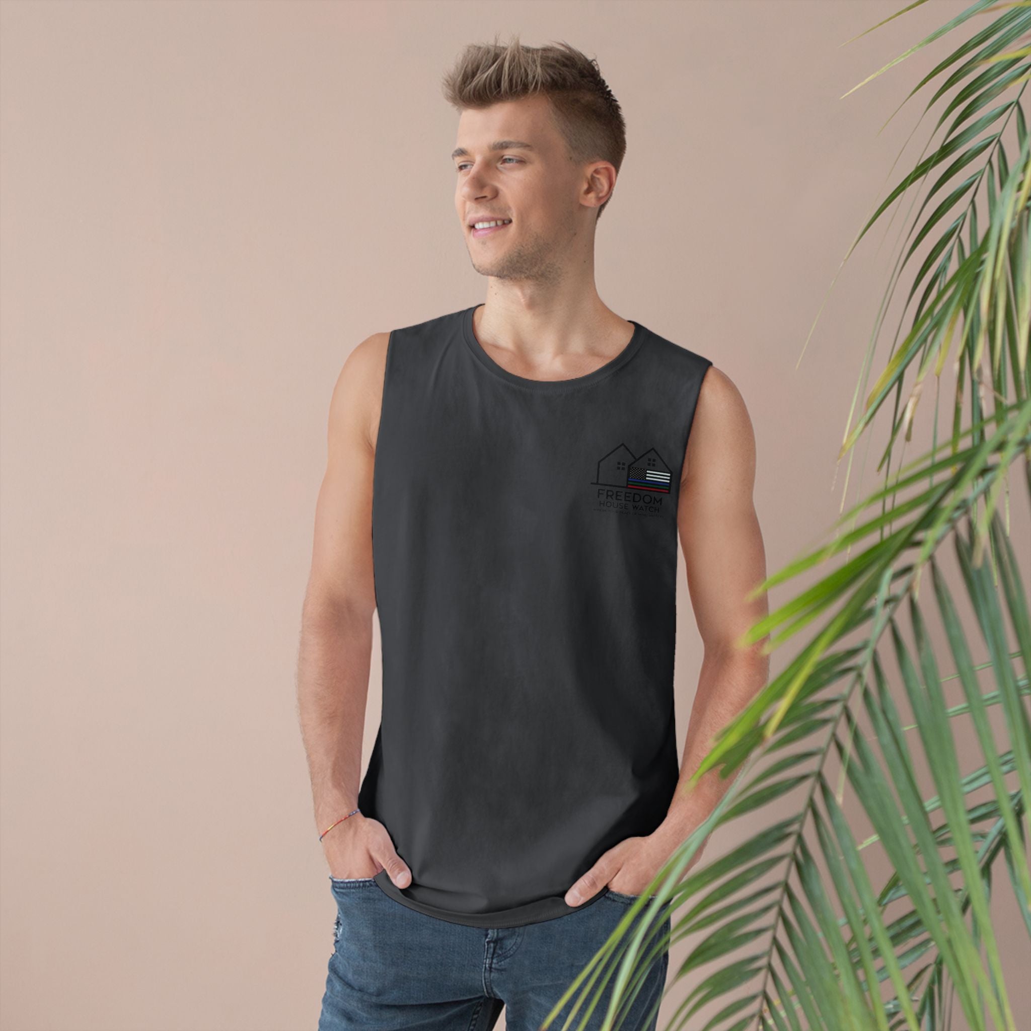 Freedom House Watch - Unisex Barnard Tank