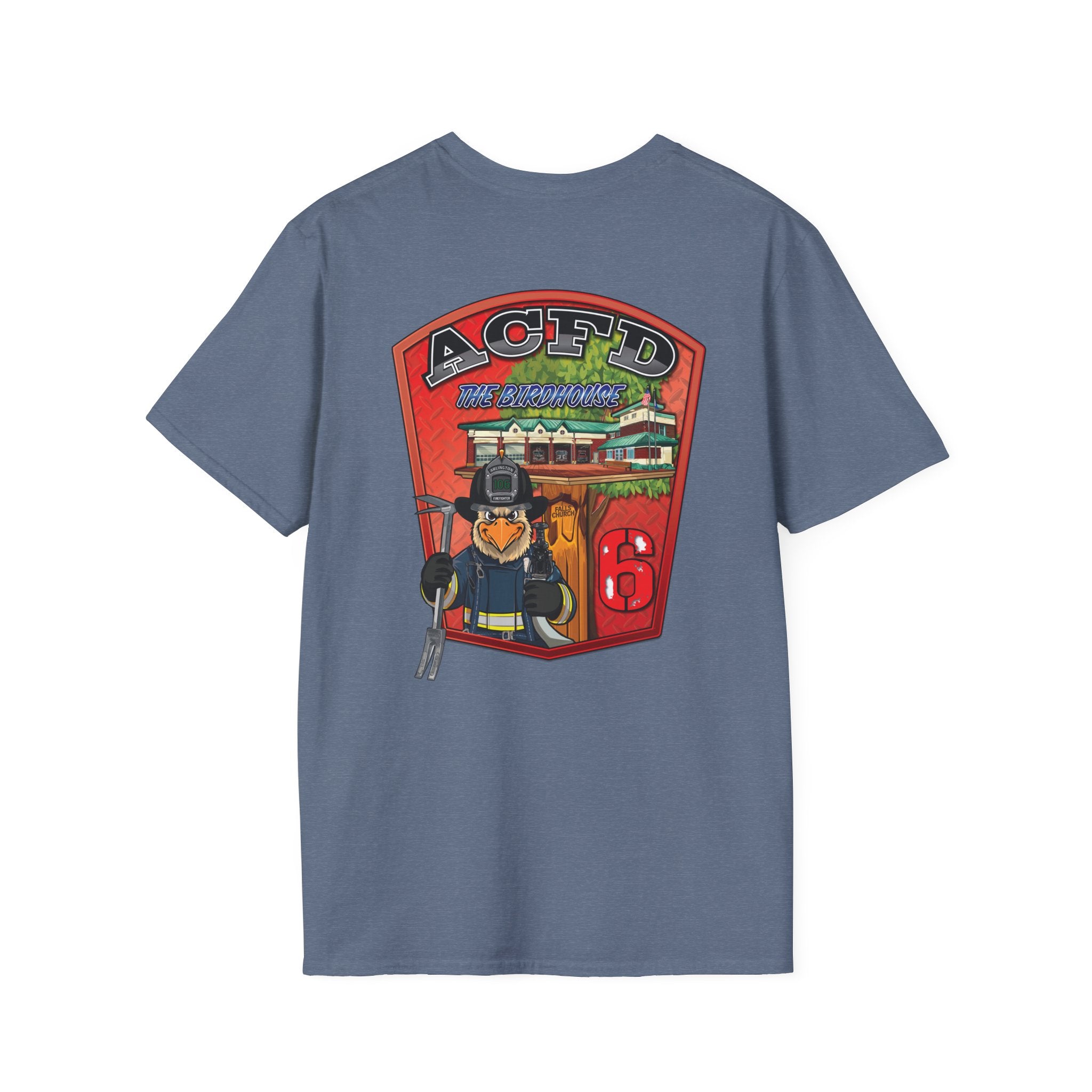 Station 6 The Bird House  - Gildan Soft Cotton Softstyle T-Shirt