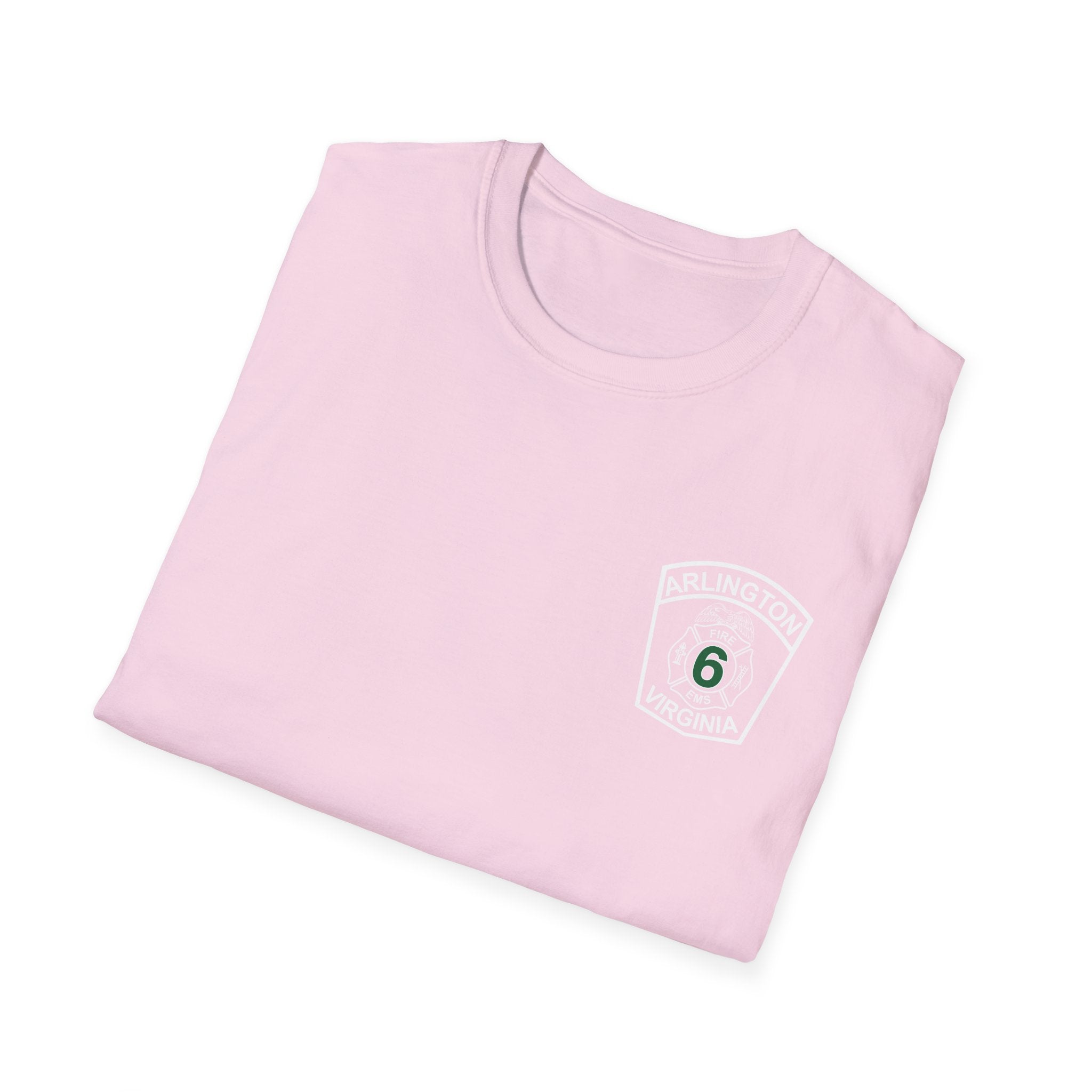 Truck 6 Falls Church - Gildan Soft Cotton Softstyle T-Shirt