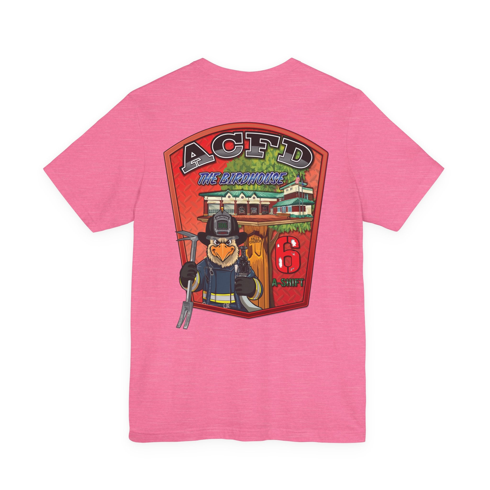 Arlington Station 6 A-Shift BirdHouse - Bella+Canvas Soft Unisex Tee