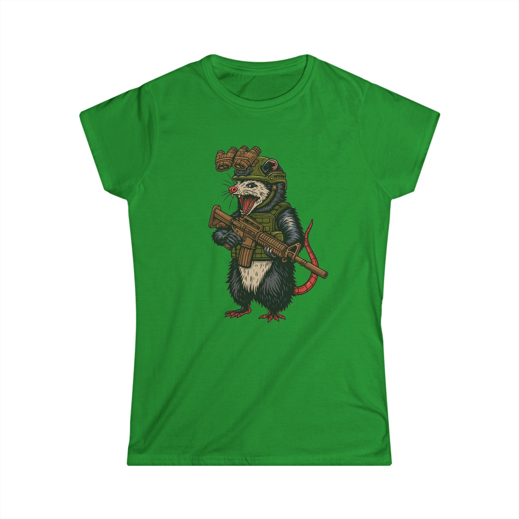 Tactical Opossum - Women's Softstyle Tee