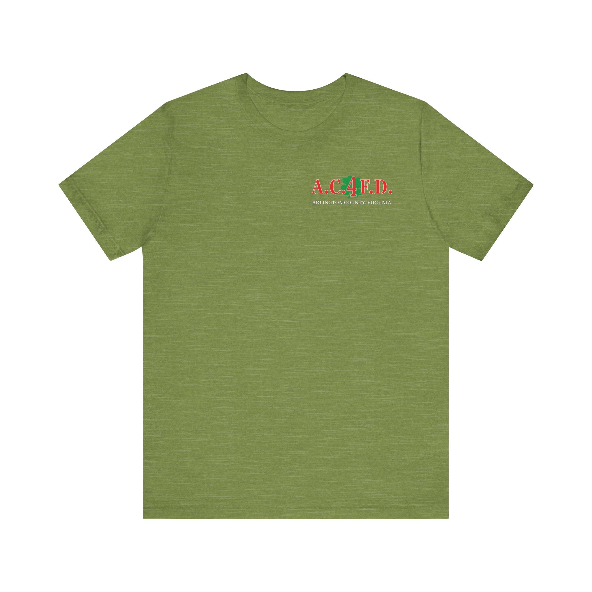 Station 4 Clover Back - Bella+Canvas Soft Unisex Tee