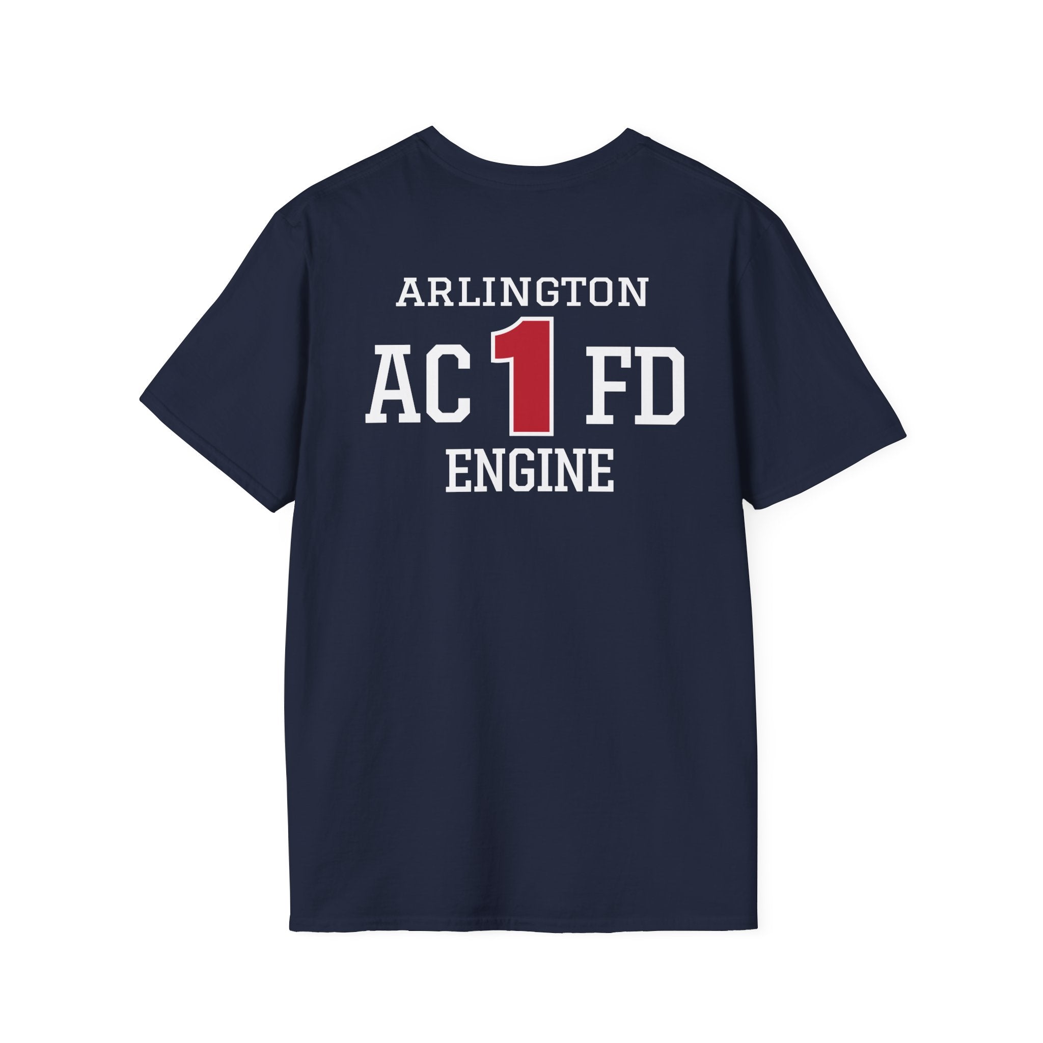 Arlington Engine 1 - Gildan Soft Cotton Softstyle T-Shirt
