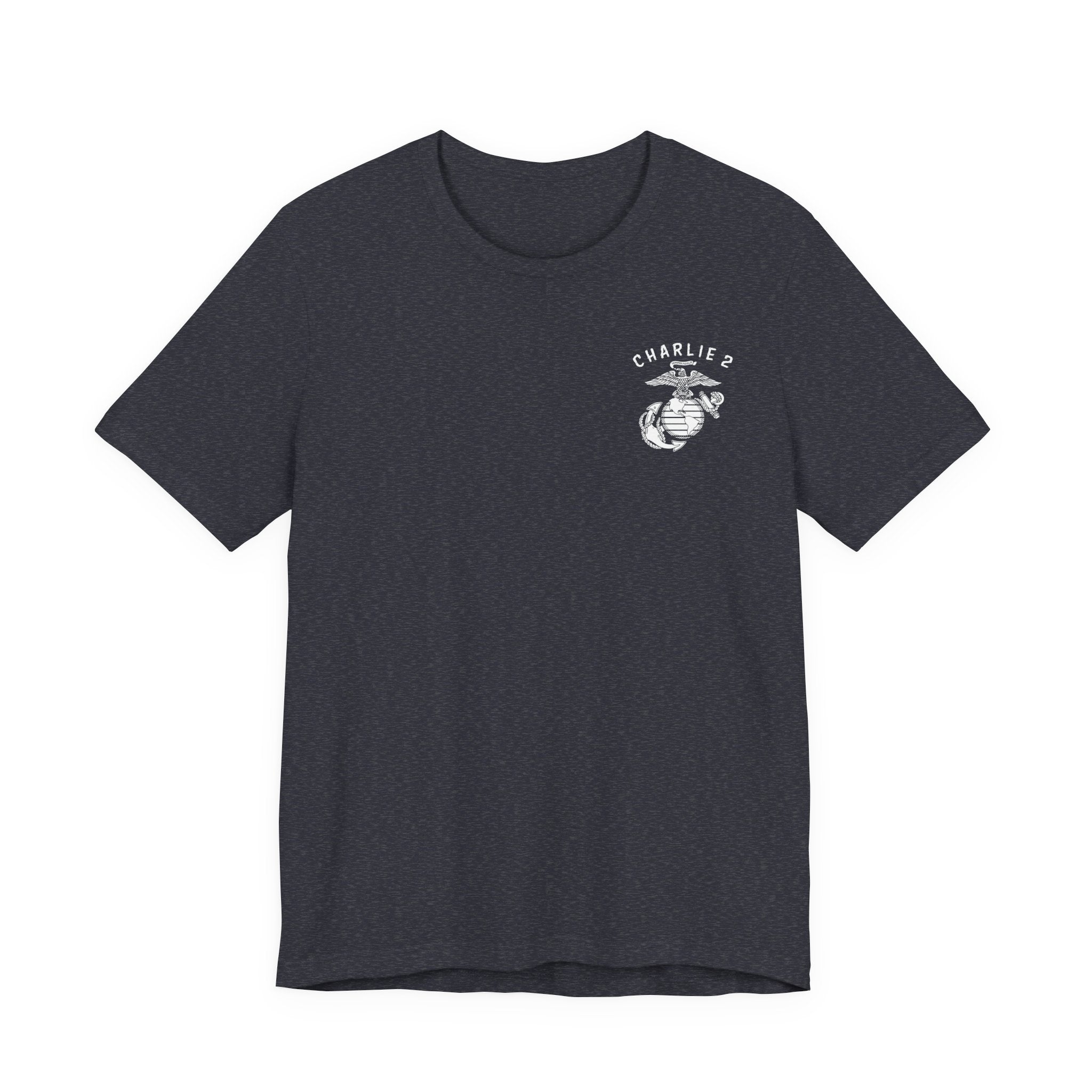 Charlie 2 Ronin (white logo) - Bella Canva soft cotton bled.