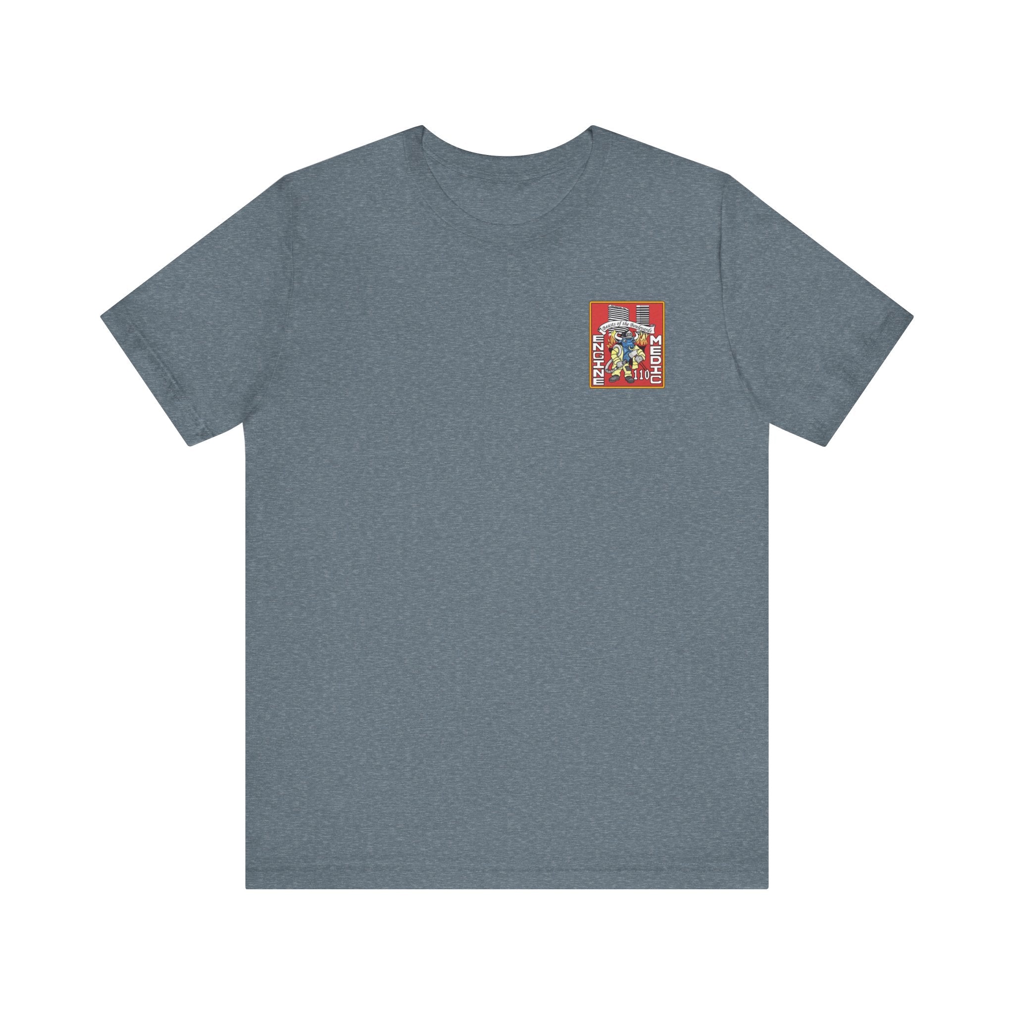Station 10 Beast Front and Back - Bella+Canvas Soft Unisex Tee