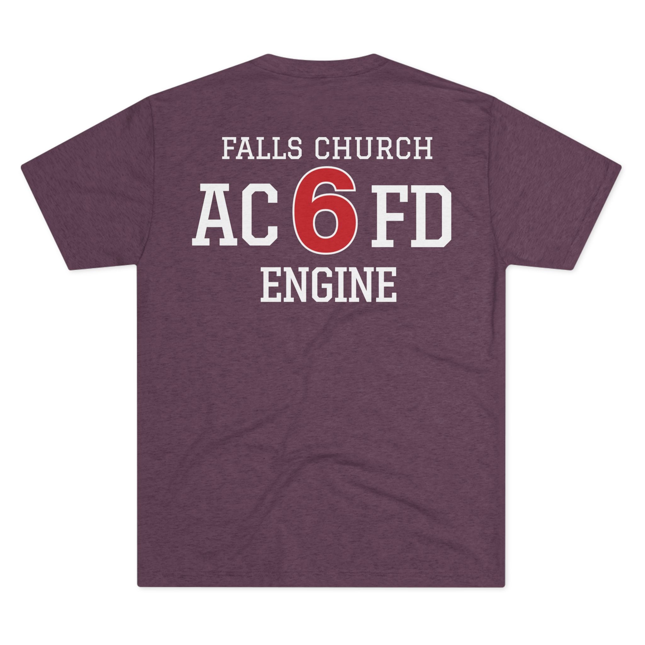 Engine 6 Falls Church - NextLevel Tri-Blend Crew Tee