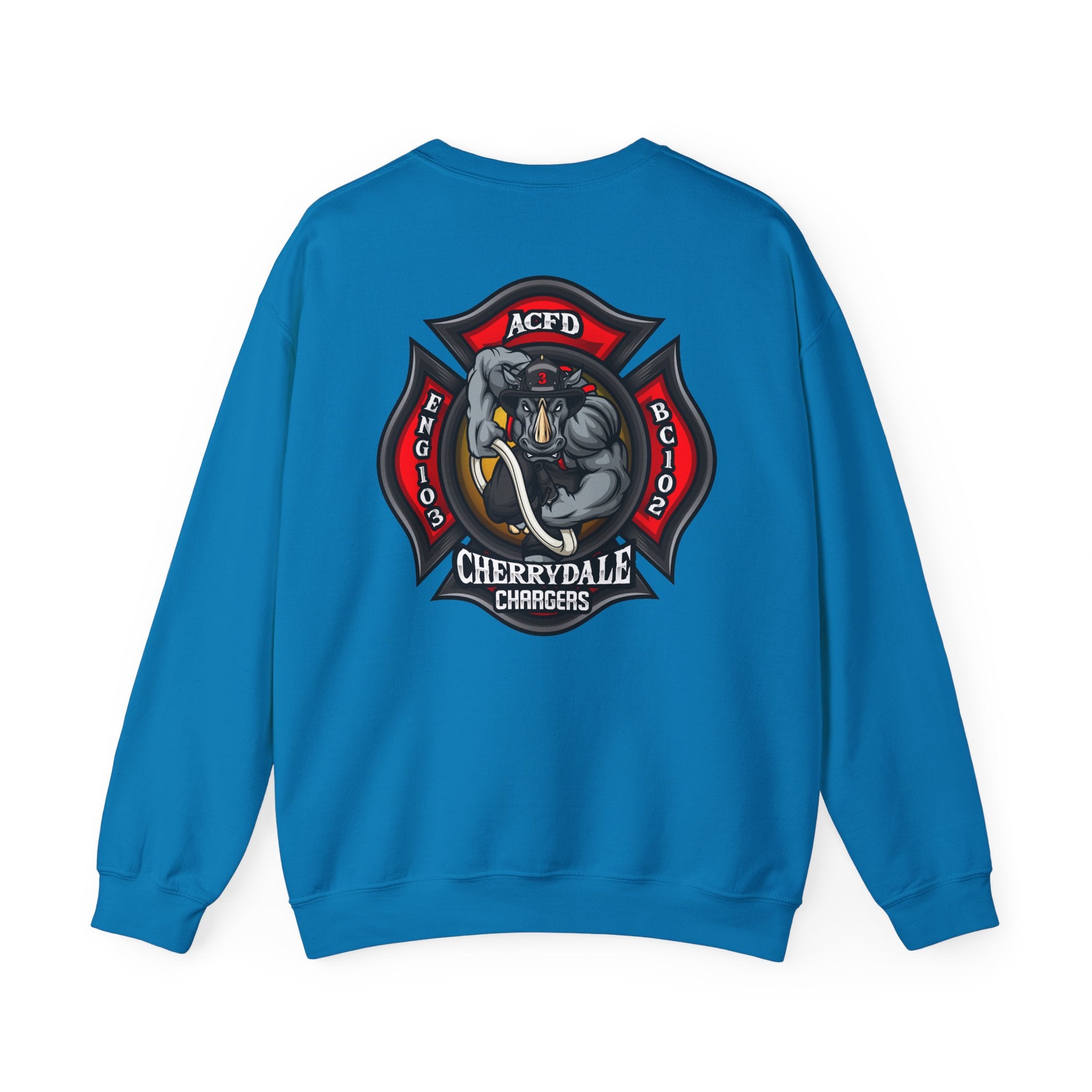 Arlington Station 3 Rhino Front/Back - Gildan Sweatshirt Unisex Heavy Blend™