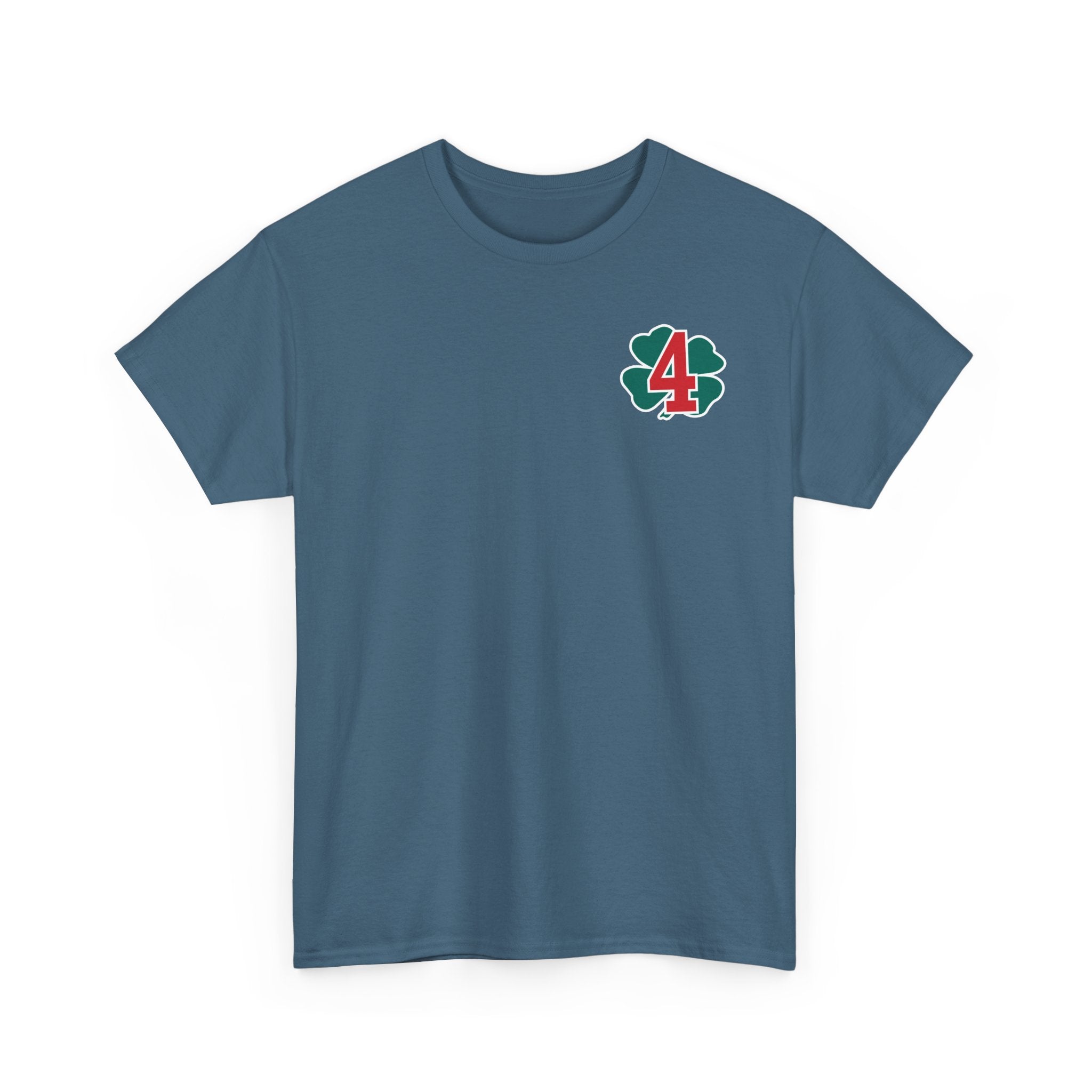 Station 4 Clover front /AC4FD back - Gildan 100% Cotton Tee Unisex Heavy
