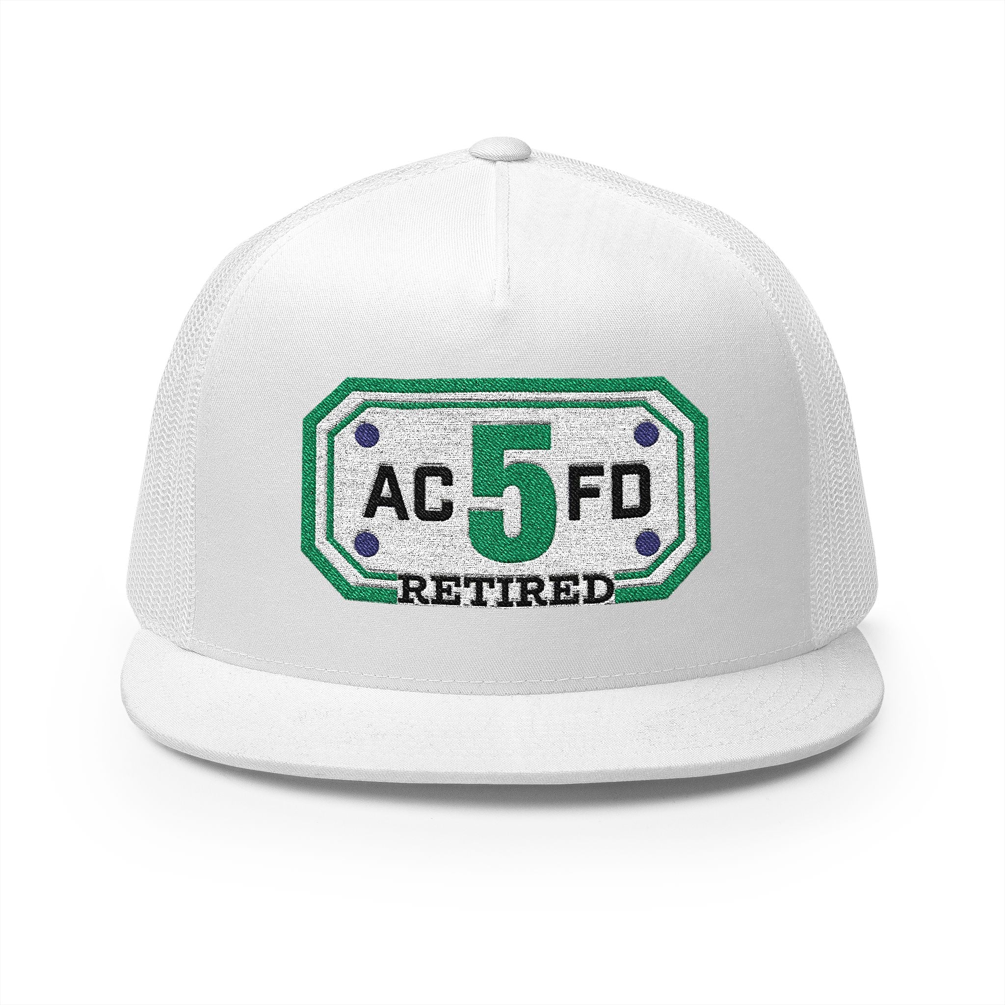 Retired Arlington Truck 5 - 5 Panel Trucker Cap (Embroidery)