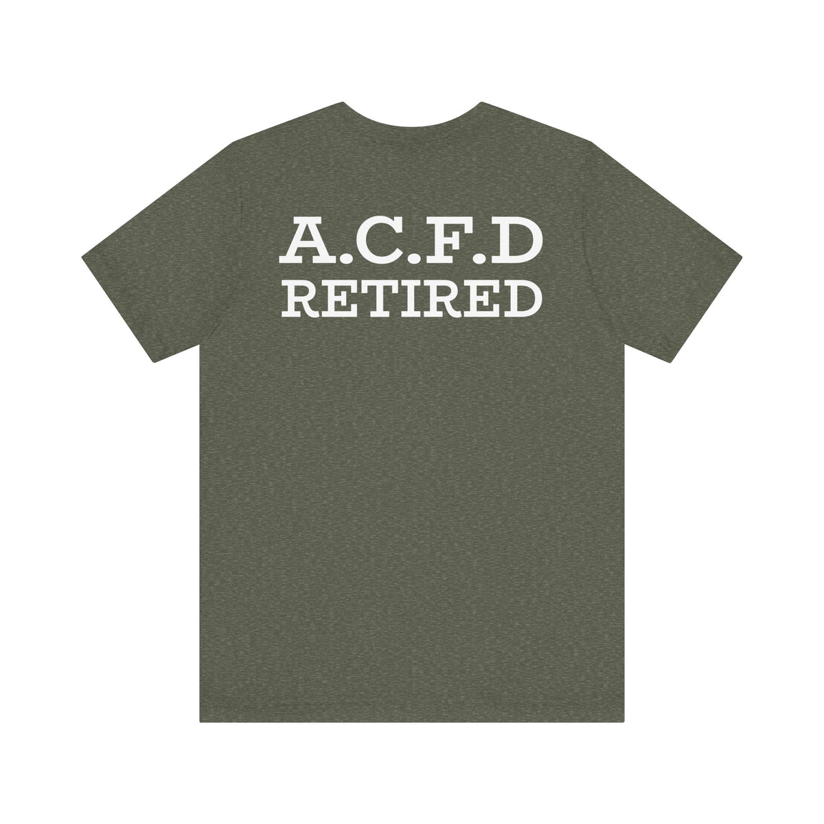 Arlington Retired patch - Bella+Canvas Soft Unisex Tee