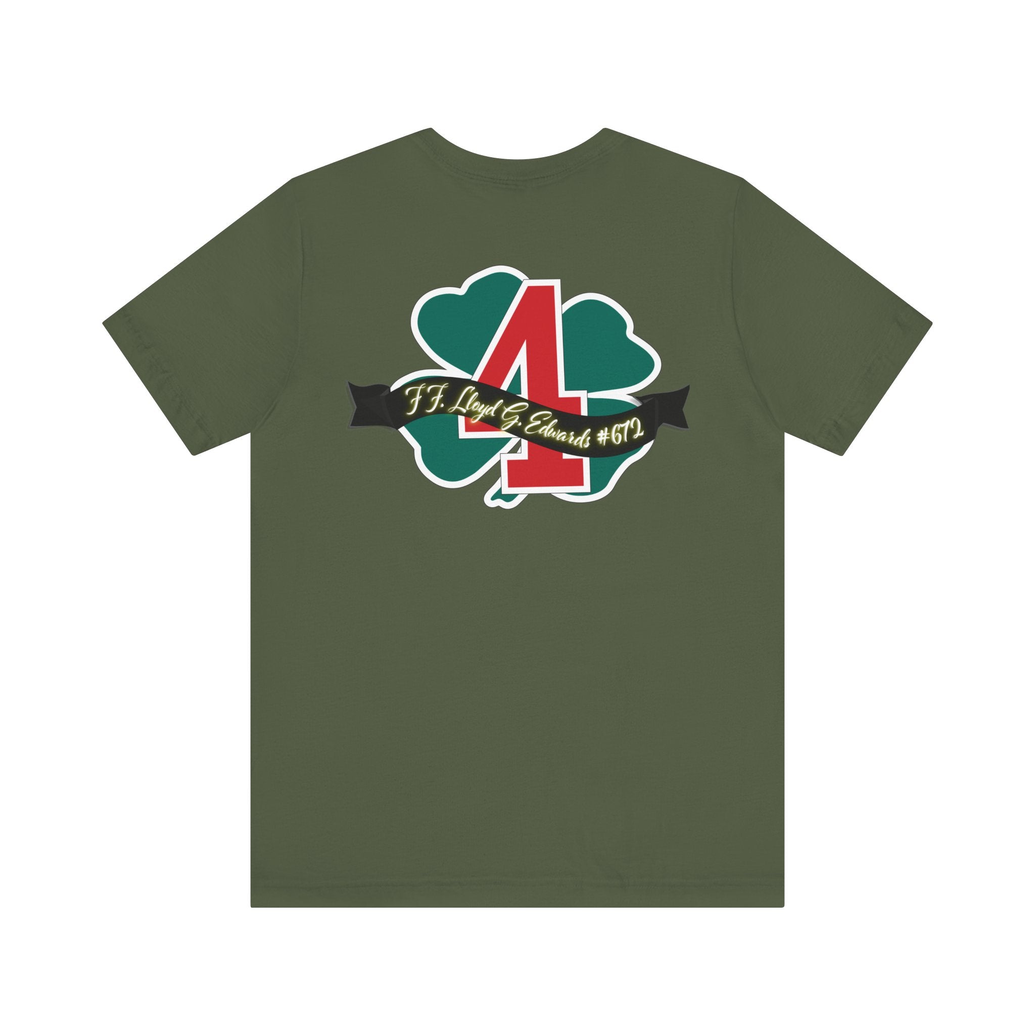 Lloyd Edwards Memorial Shirt  (Proceeds $8.49 per shirt  going to Local 2800 Benevolent Fund)- Unisex Jersey Short Sleeve Tee