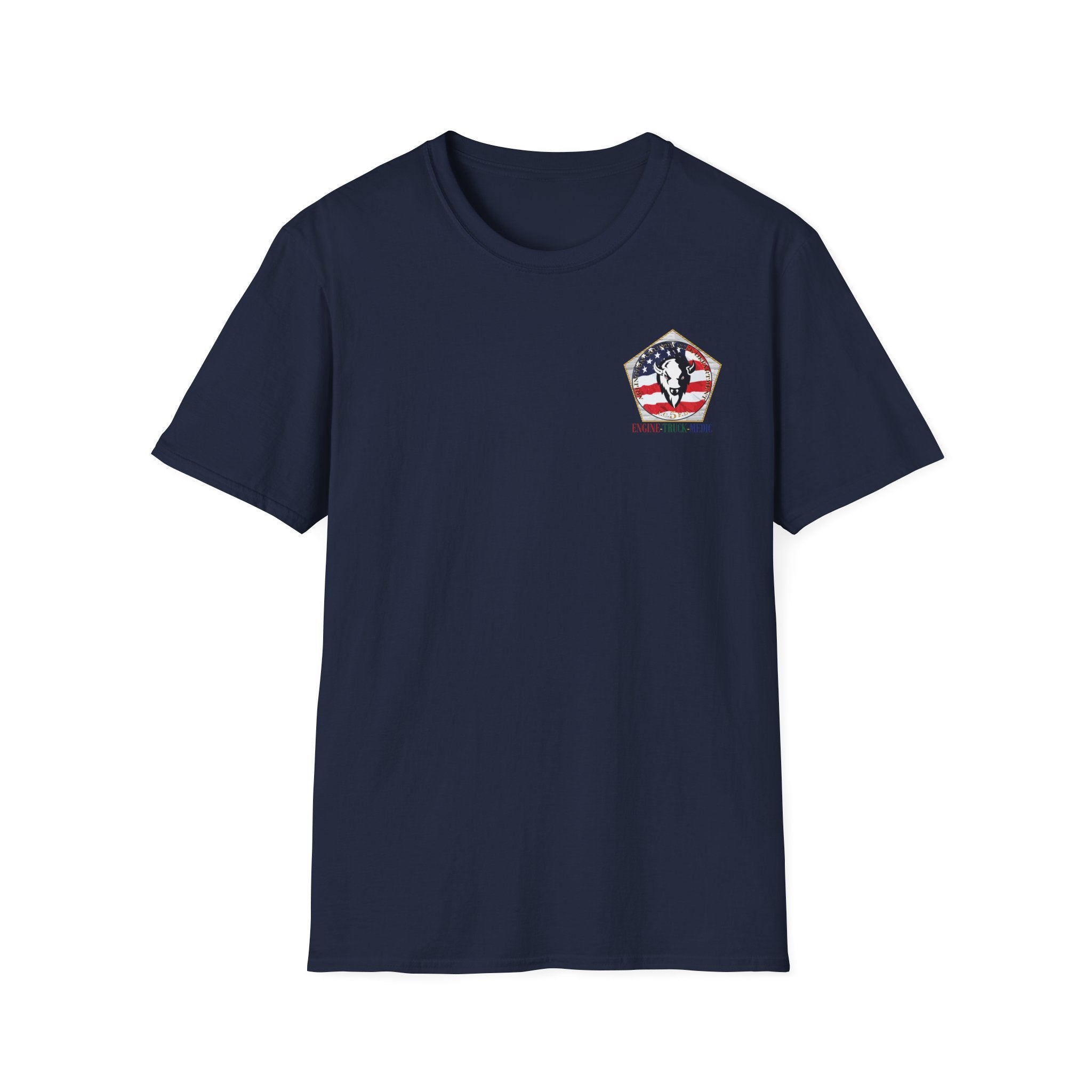 Copy of Station 5 Arlington (version 2) - Gildan Soft Cotton Softstyle T-Shirt