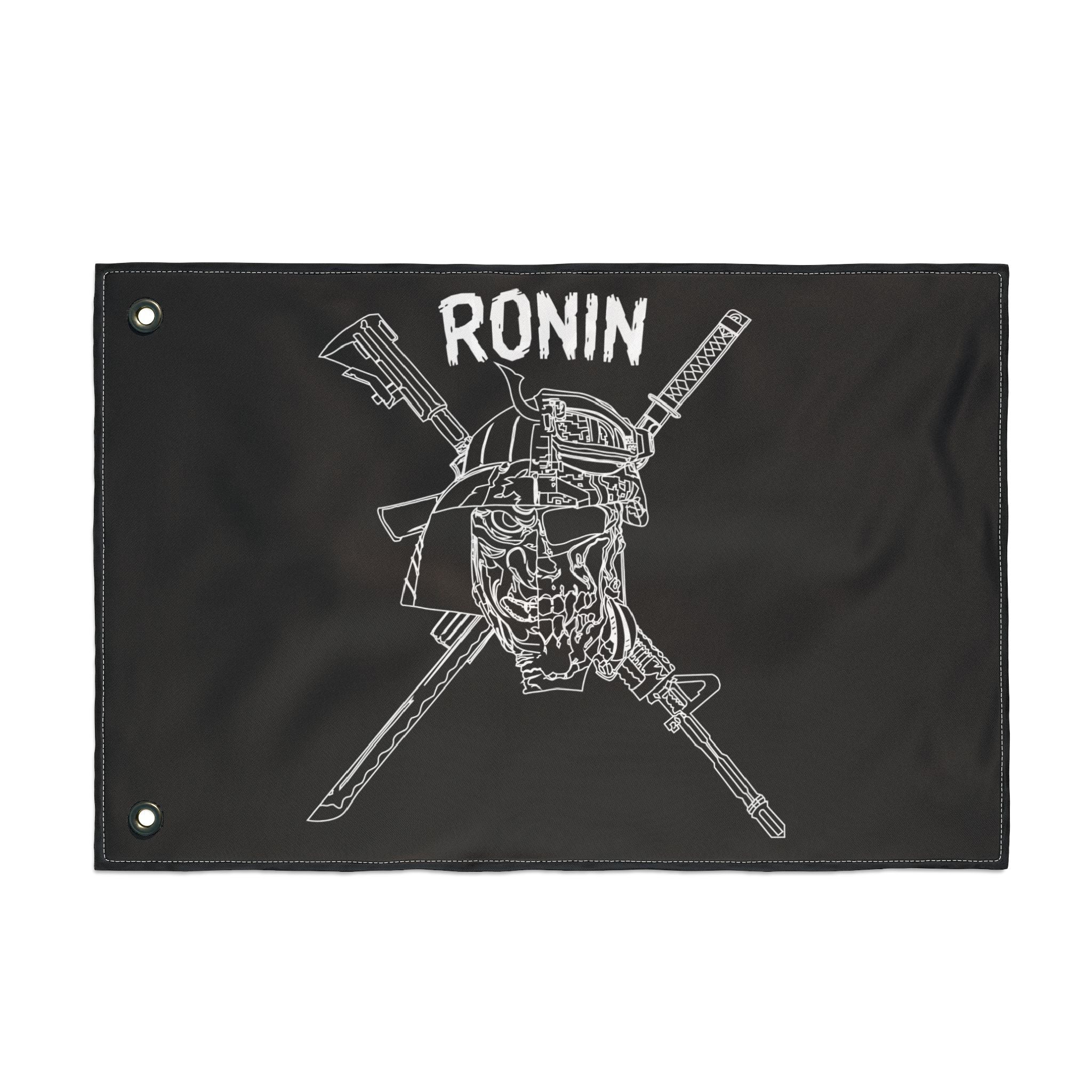 Charlie 2 Ronin- Black Double Sided Flag