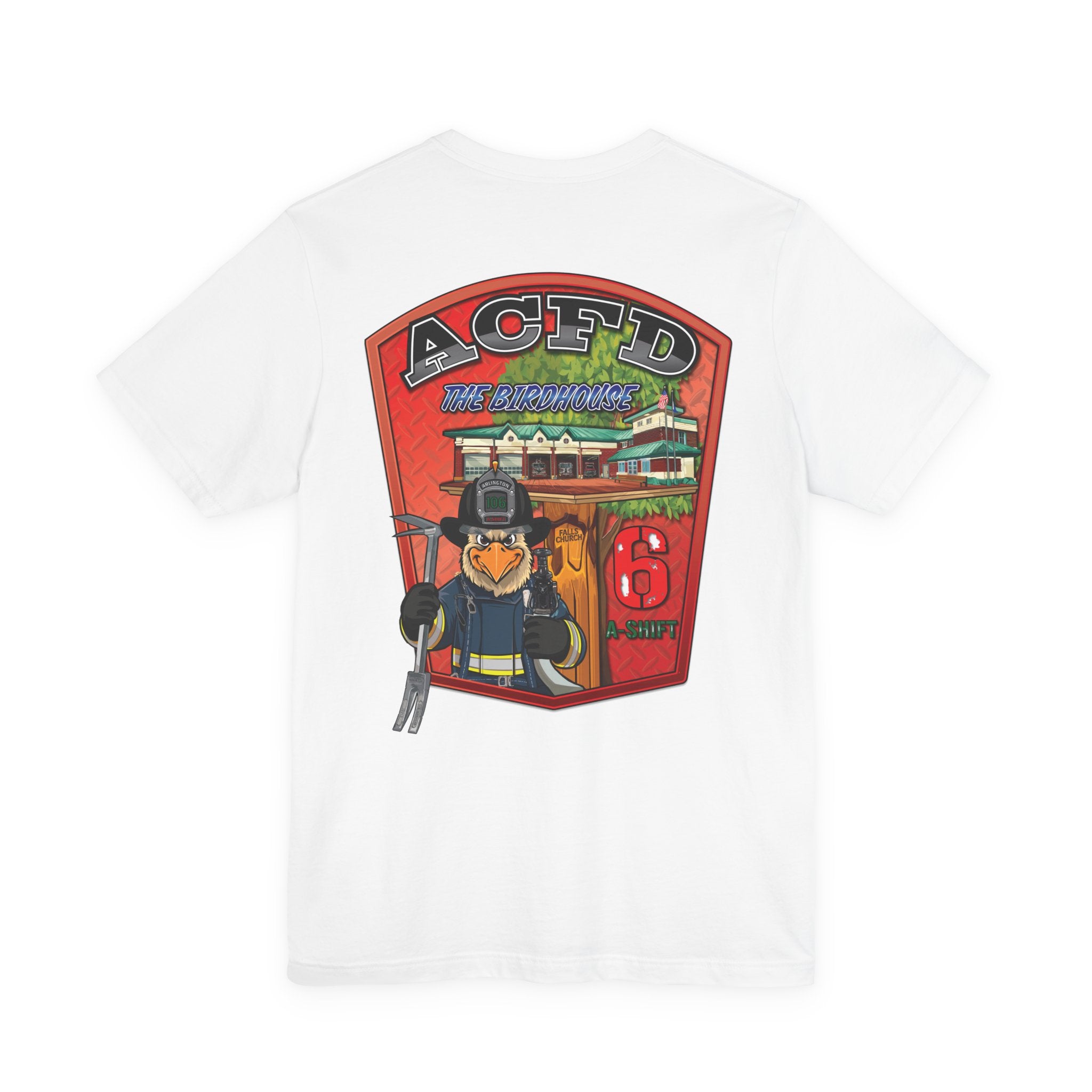 Arlington Station 6 A-Shift BirdHouse - Bella+Canvas Soft Unisex Tee