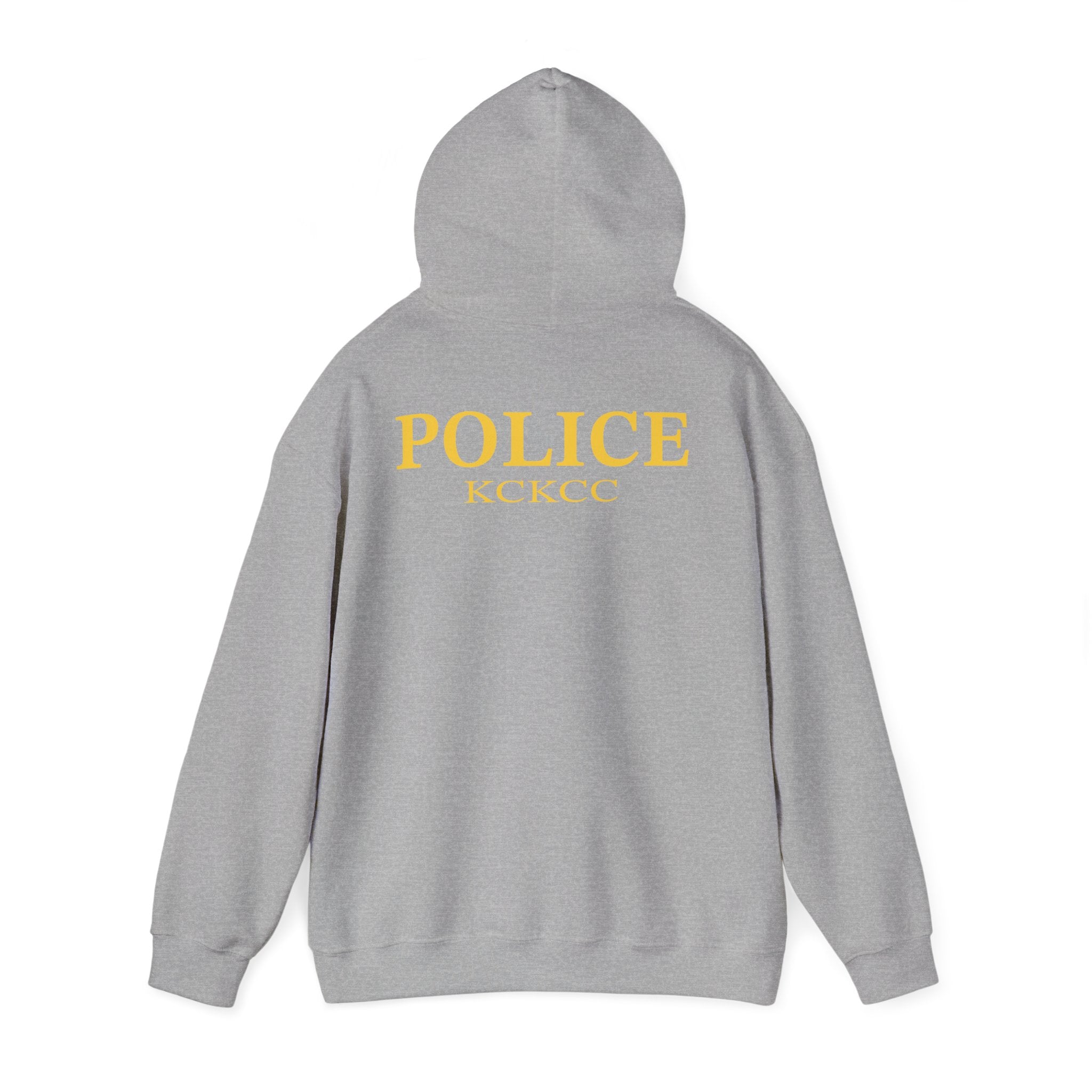 Kansas City College Police Officer Badge - Unisex Heavy Blend™ Hooded Sweatshirt