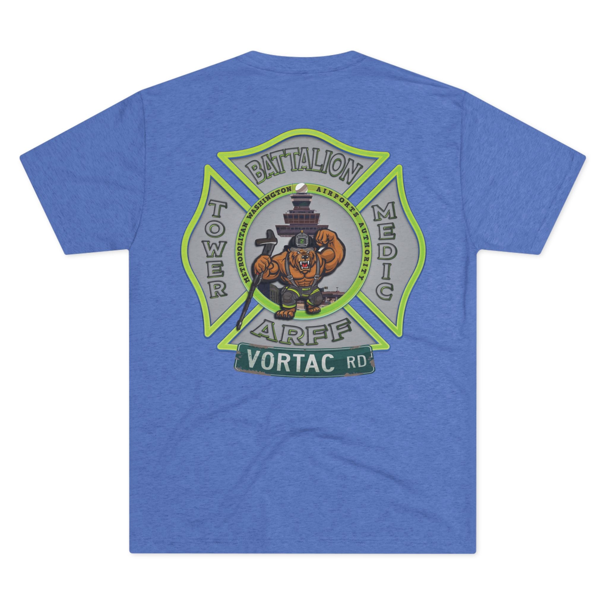 MWAA 302 Real Dulles South - NextLevel Tri-Blend Crew Tee unisex