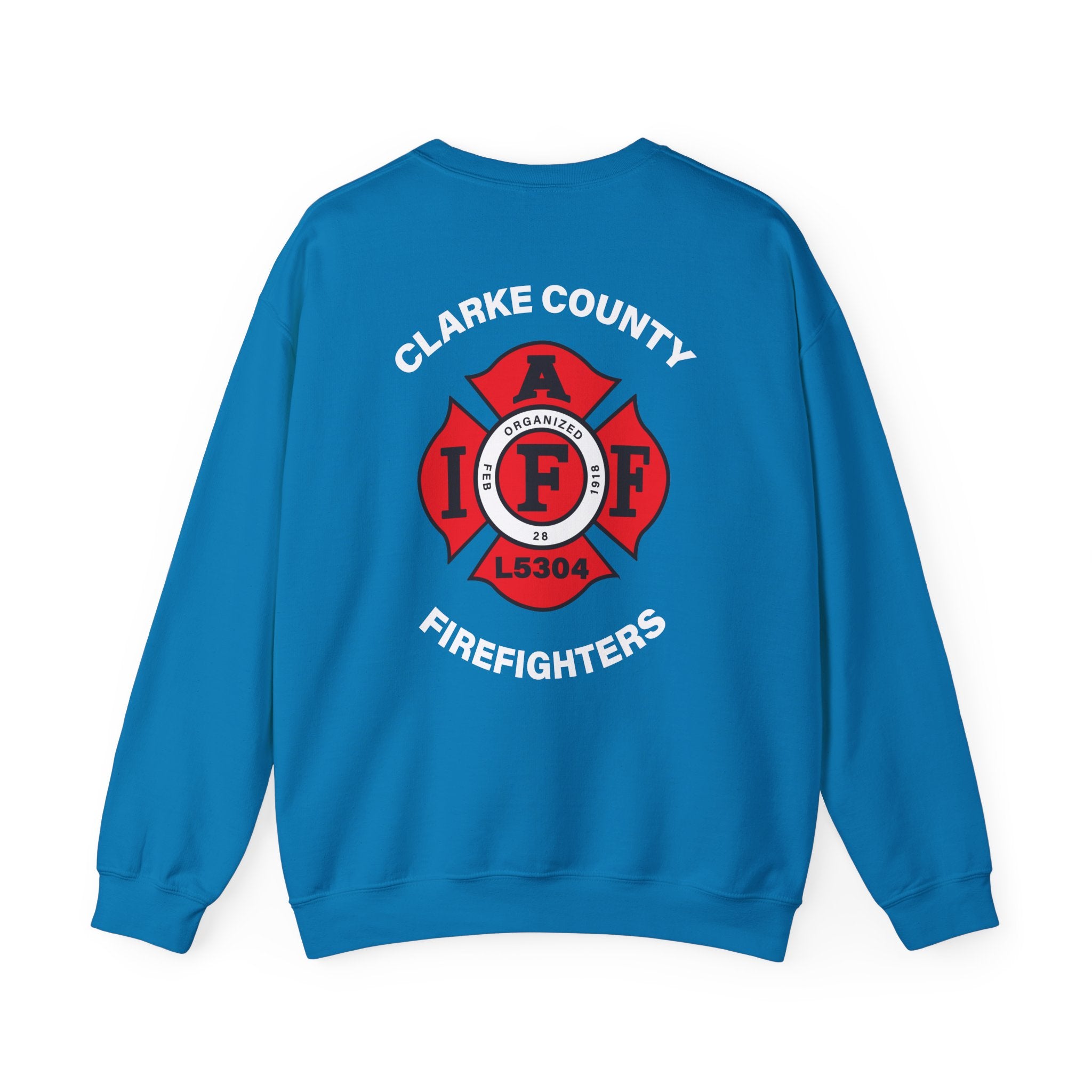 Clarke County Fire Local 5304 - Gildan Unisex Heavy Blend™ Crewneck Sweatshirt