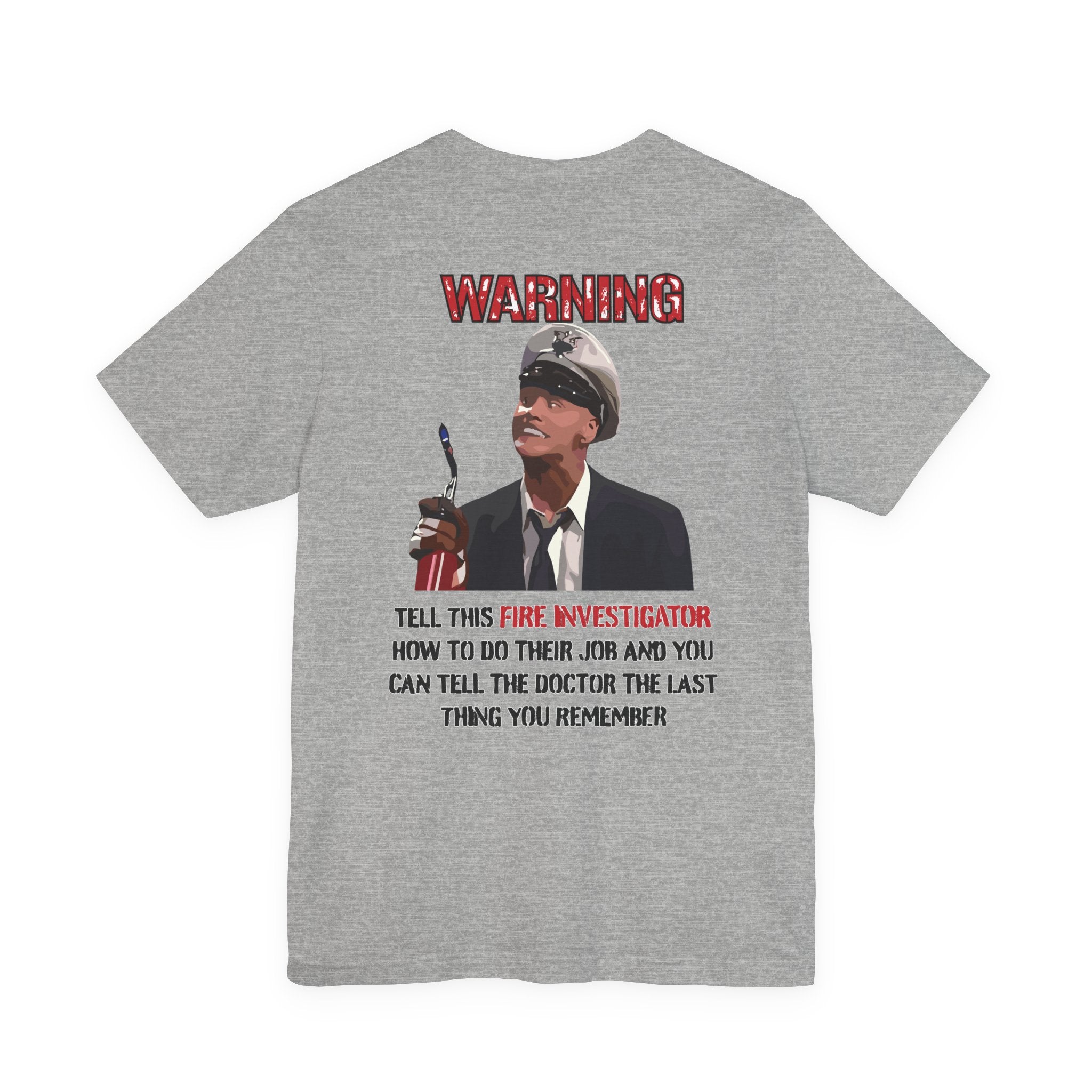 Fire Marshal Funny Shirt - Heavy Cotton Unisex Tee -