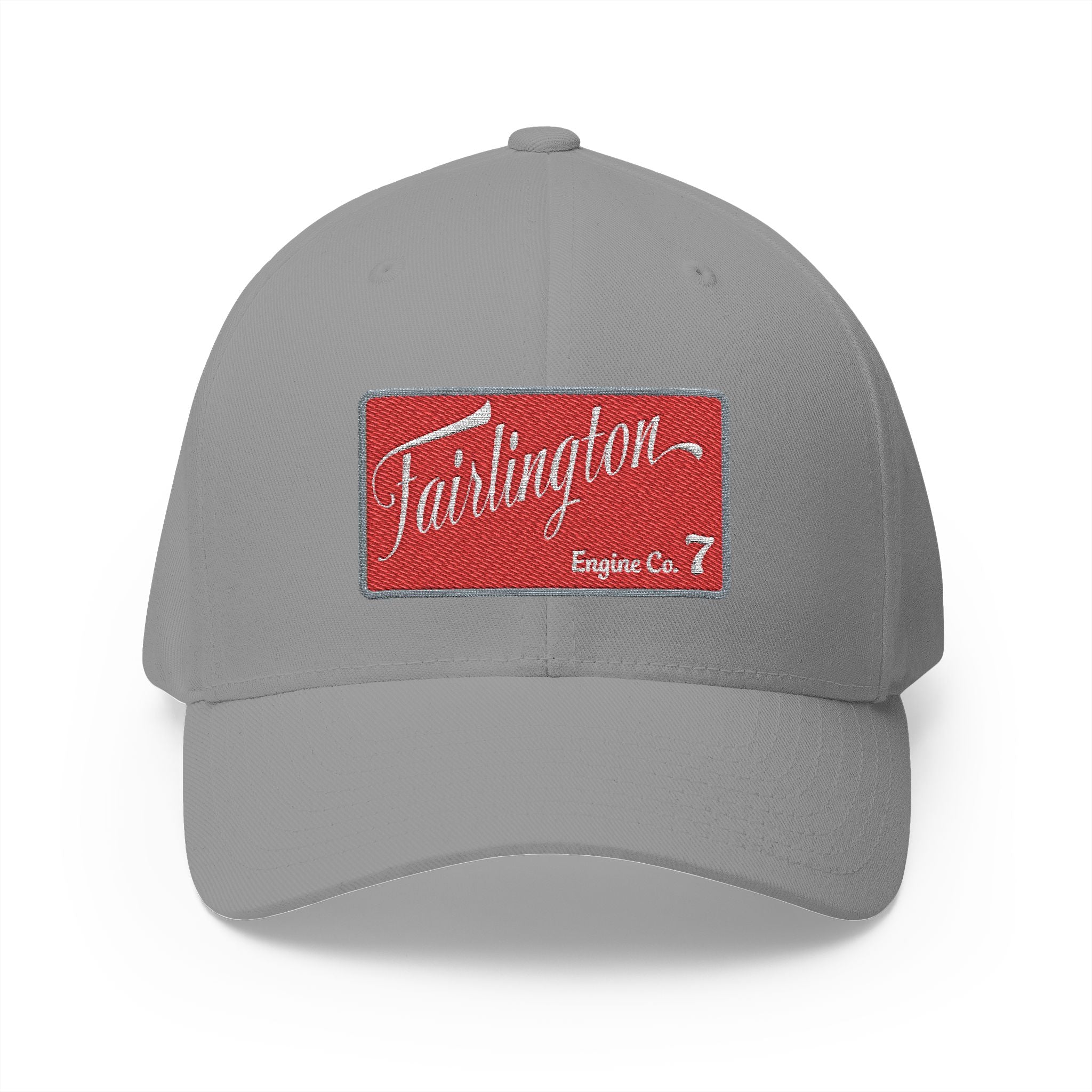 Arlington Fairlington Engine 7 - FLEXFIT Closed-Back Structured Cap (Embroidery)