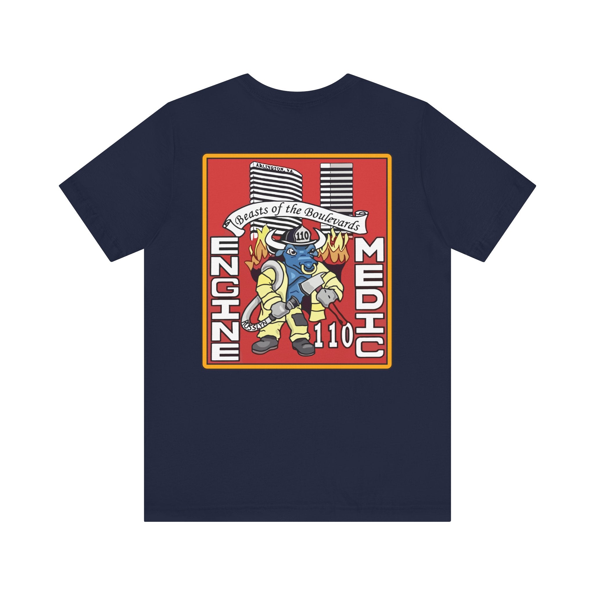 Station 10 Beast Front and Back - Bella+Canvas Soft Unisex Tee