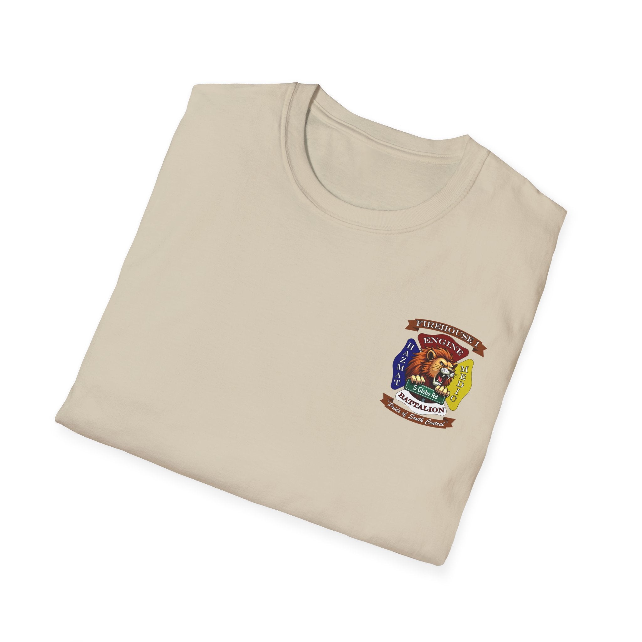 "South Central" Station 1 (version 4) - Gildan Soft Cotton Softstyle T-Shirt