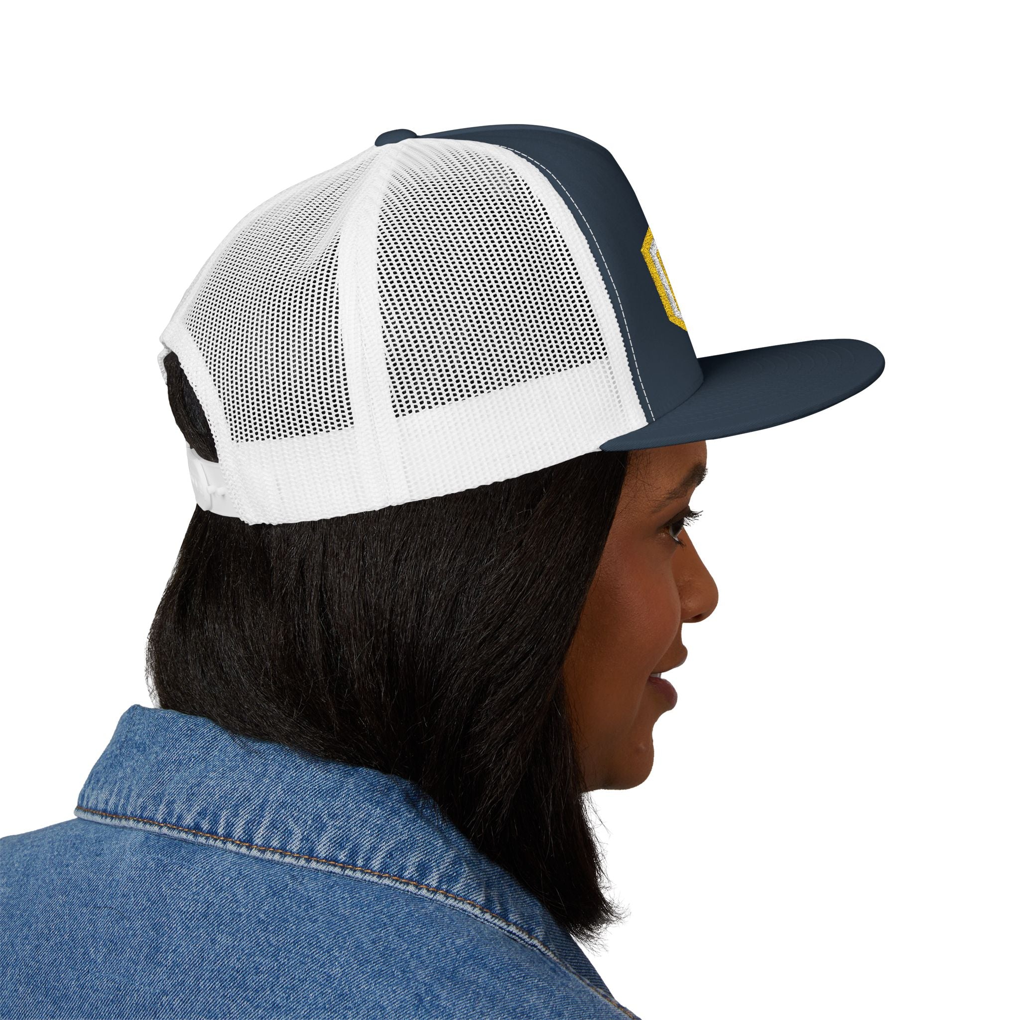 Arlington Medic 8 (requested different style hat) - 5 Panel Trucker Cap (Embroidery)