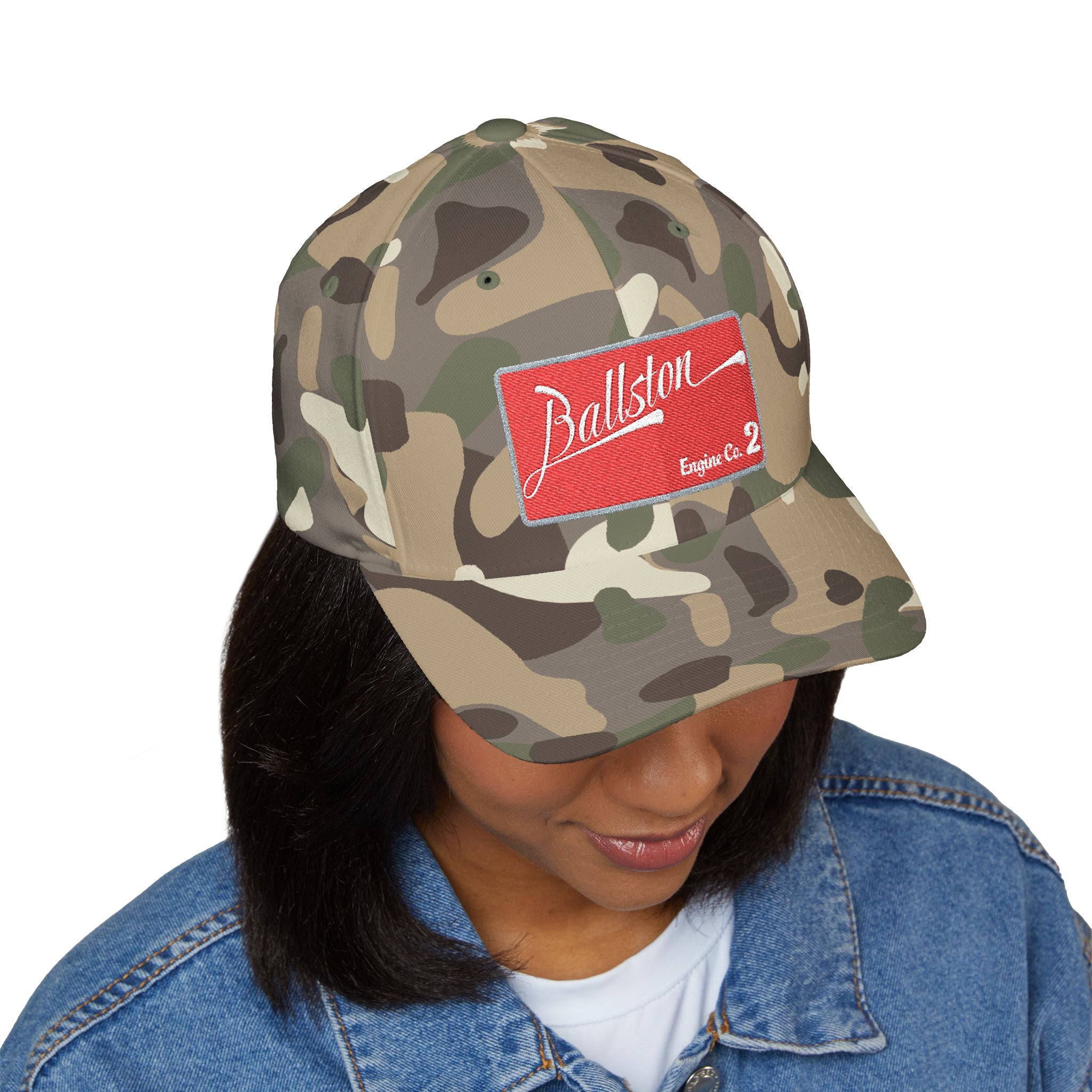 Arlington Ballston Engine 2 - FLEXFIT Closed-Back Structured Cap (Embroidery)