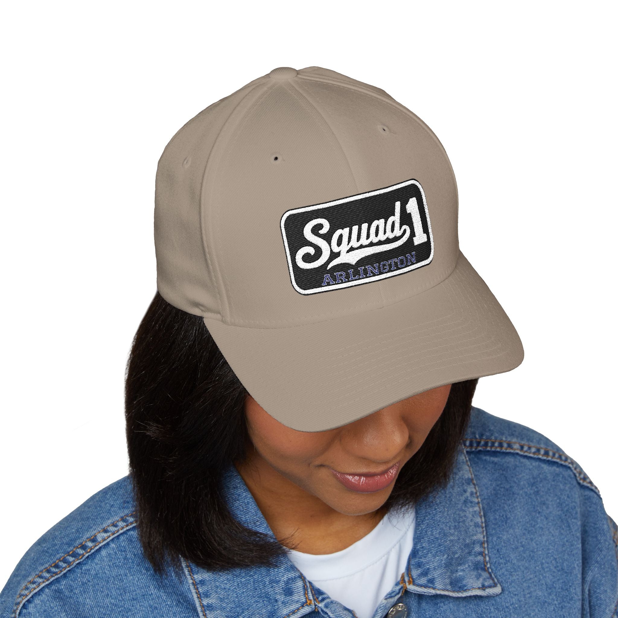 Arlington Squad 1 - FLEXFIT Closed-Back Structured Cap (Embroidery)