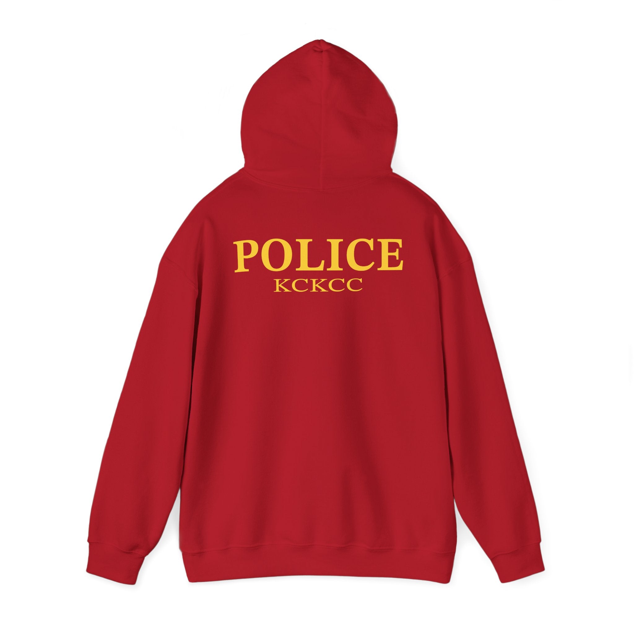 Kansas City College Police Officer Badge - Unisex Heavy Blend™ Hooded Sweatshirt